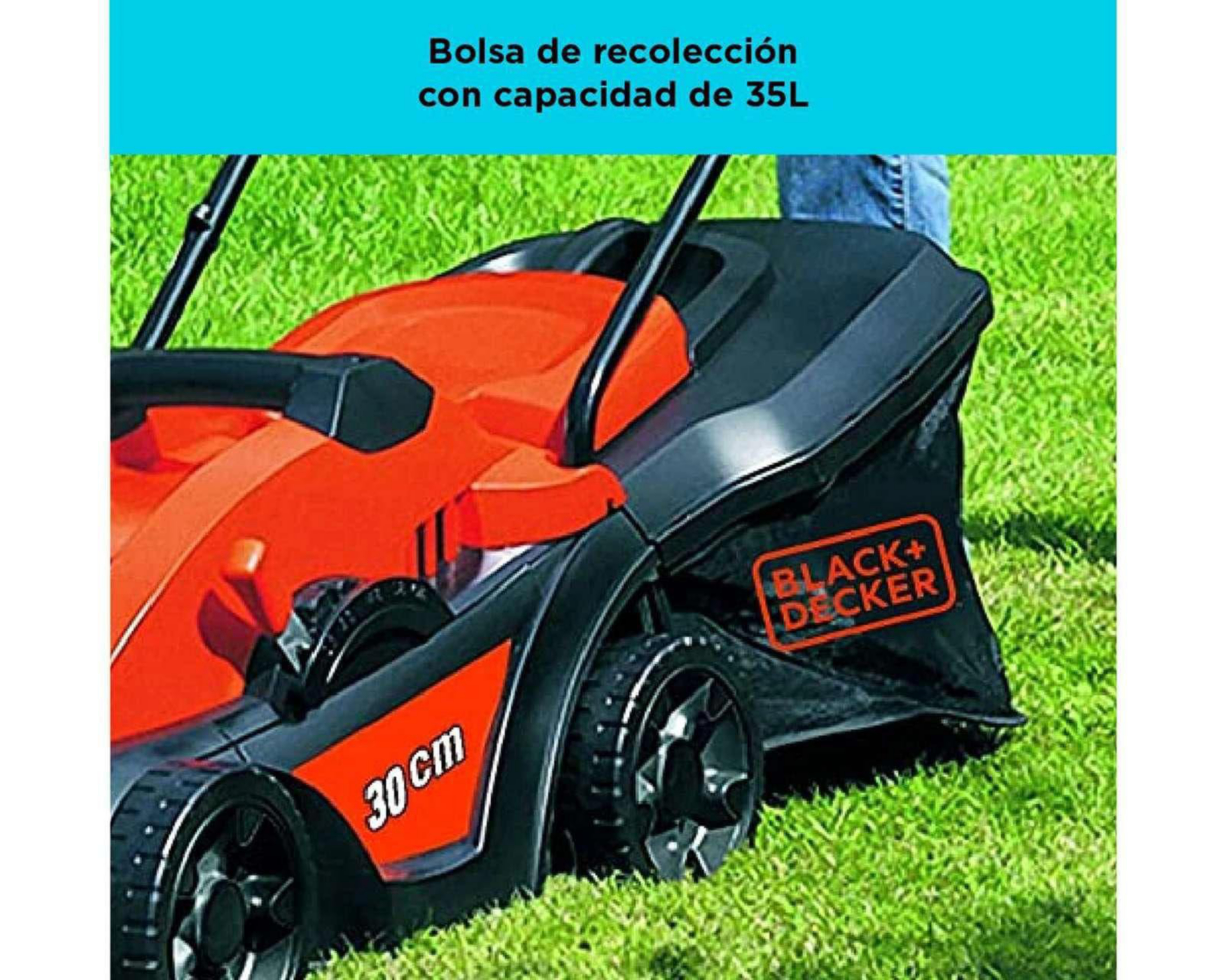 Foto 8 pulgar | Podadora Black+Decker 12"