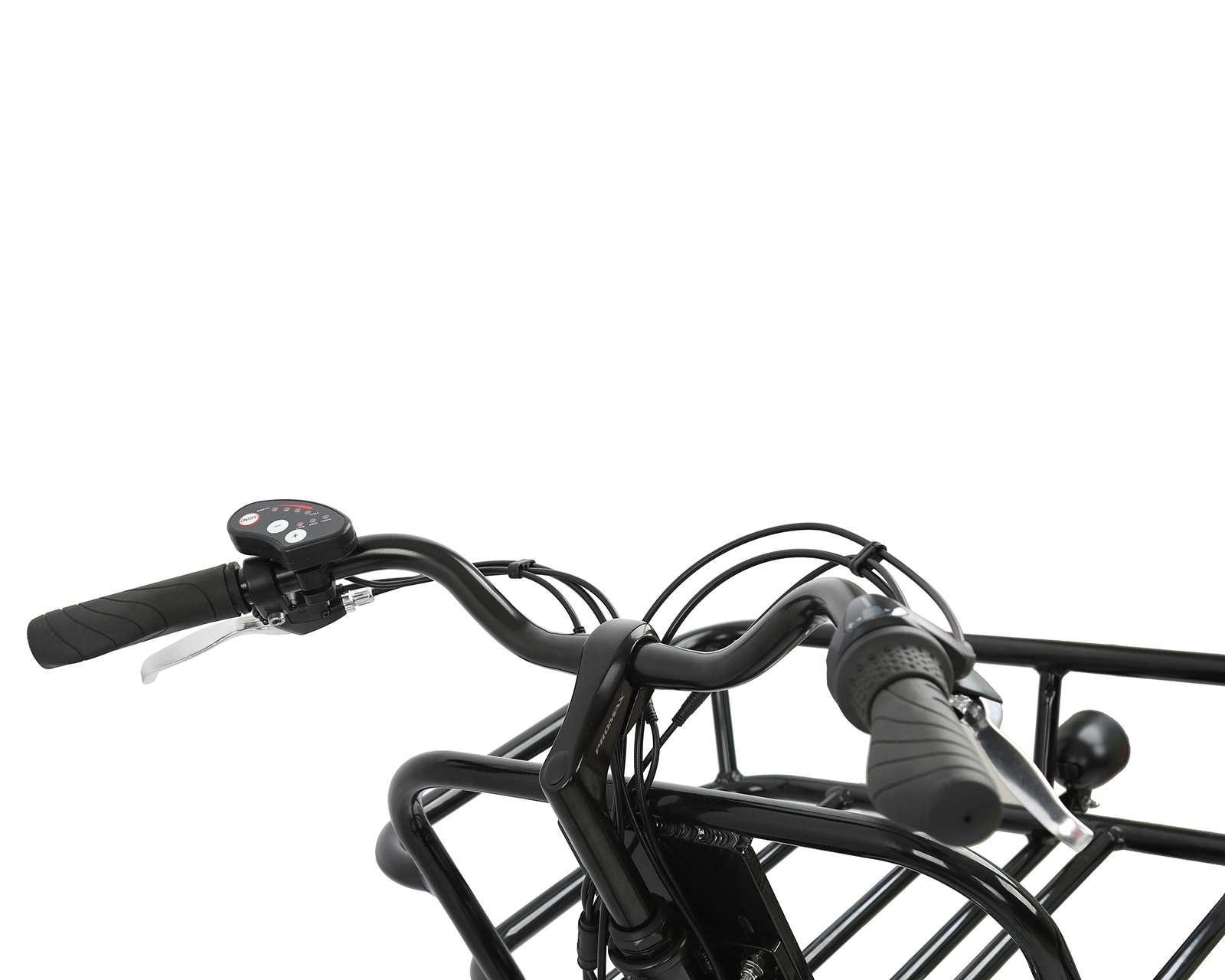 Foto 4 pulgar | Bicicleta Eléctrica Motor 250 W Getgo Go Delivery 24" Negra