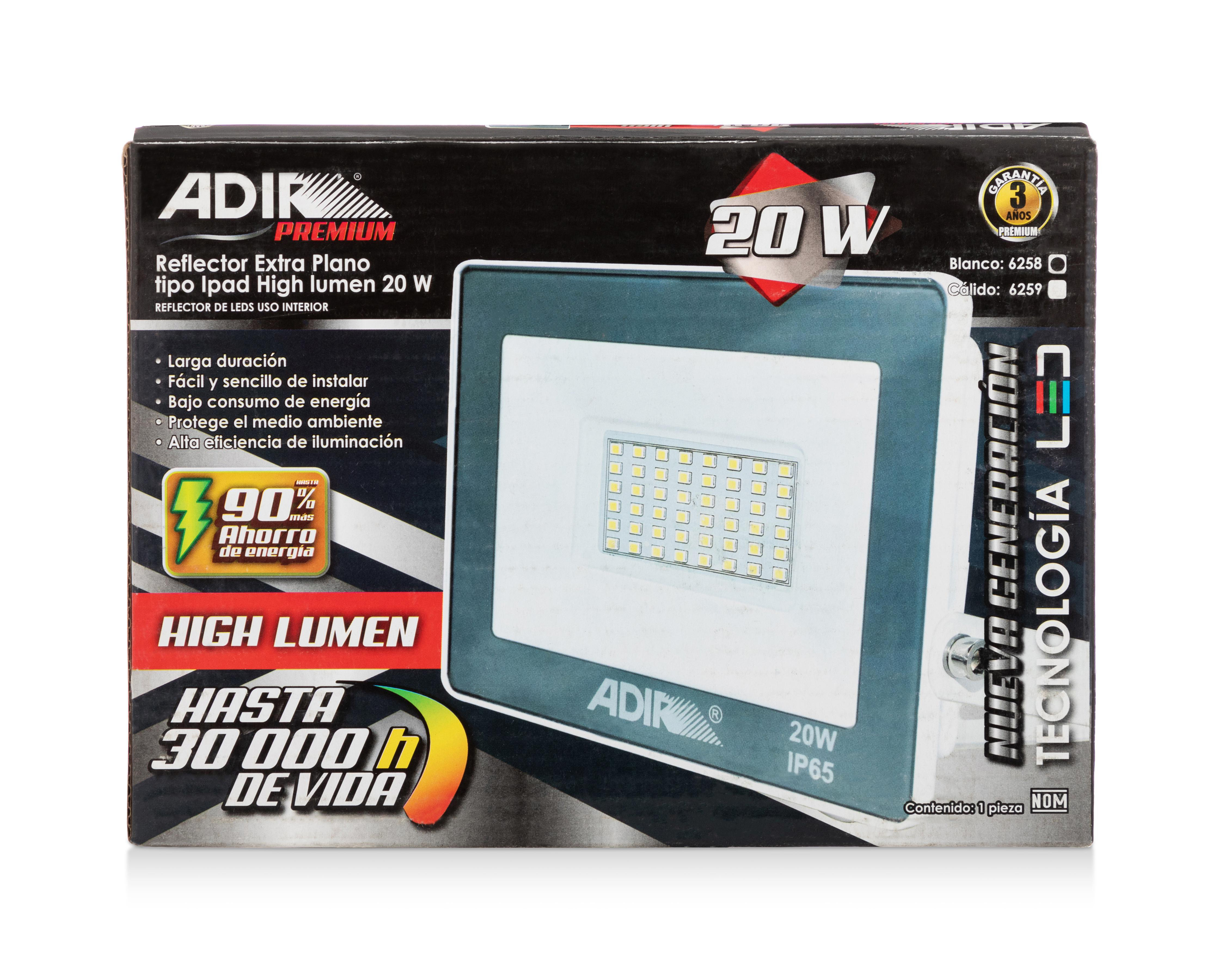 Foto 5 pulgar | Reflector Adir High Lumen 20 W