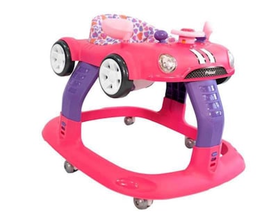 Foto 3 | Andadera Prinsel Auto Rosa
