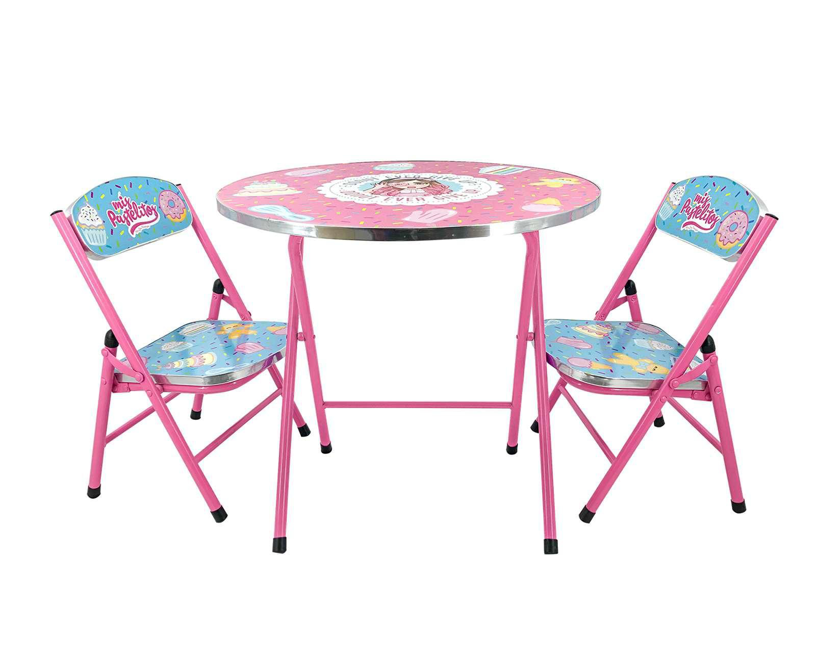 Foto 1 | Mesa con 2 Sillas Mis Pastelitos