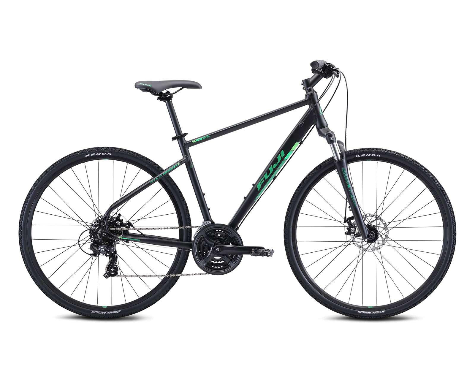 Bicicleta Urbana Fuji Absolute 28" M 17" Negro Satín