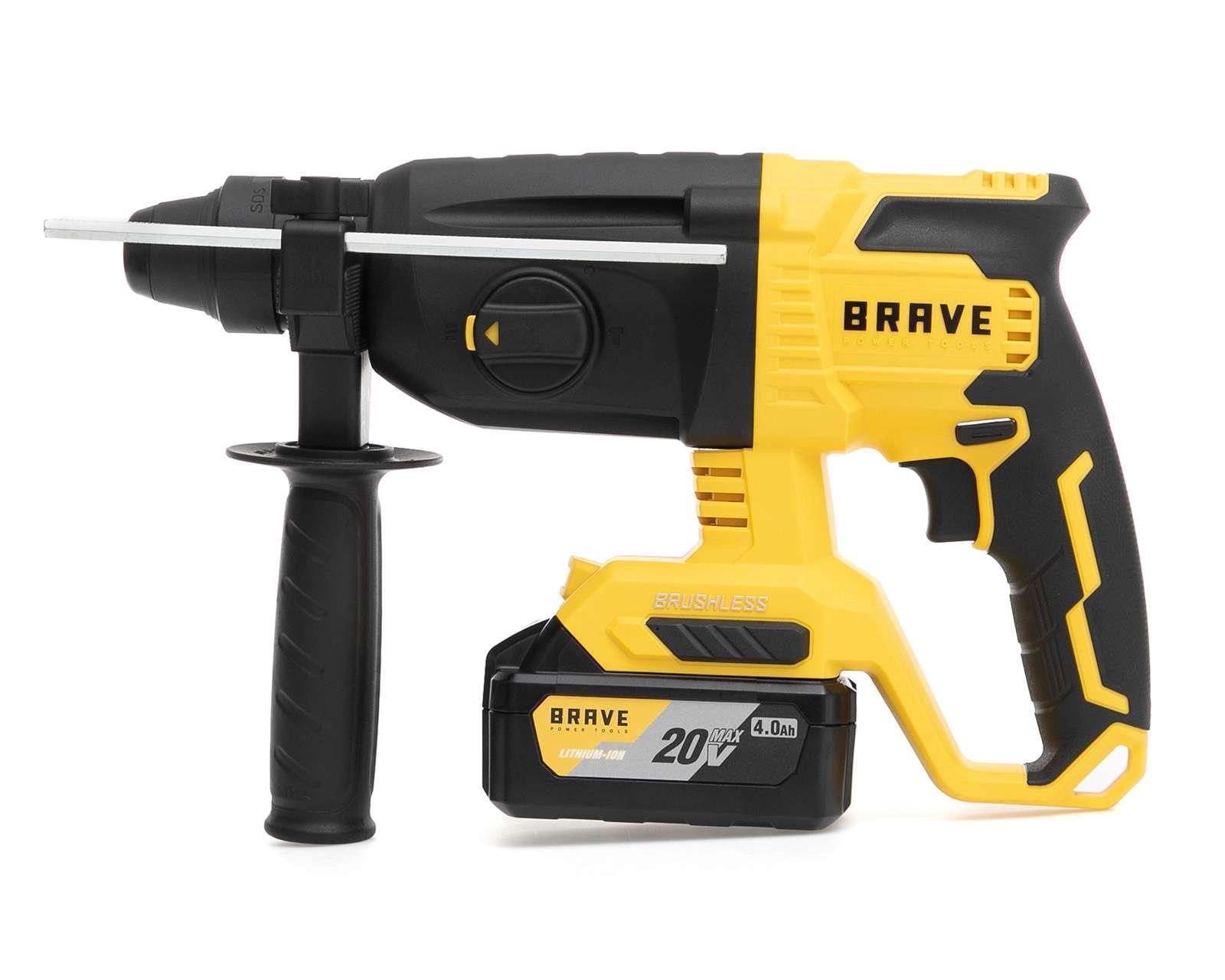 Foto 2 | Rotomartillo Inalámbrico Brave Power Tools BVRM-24EM con Motor Brushless