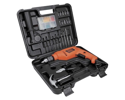 Foto 6 | Taladro Rotomartillo Black+Decker HD555K-B3 1/2" 550 W