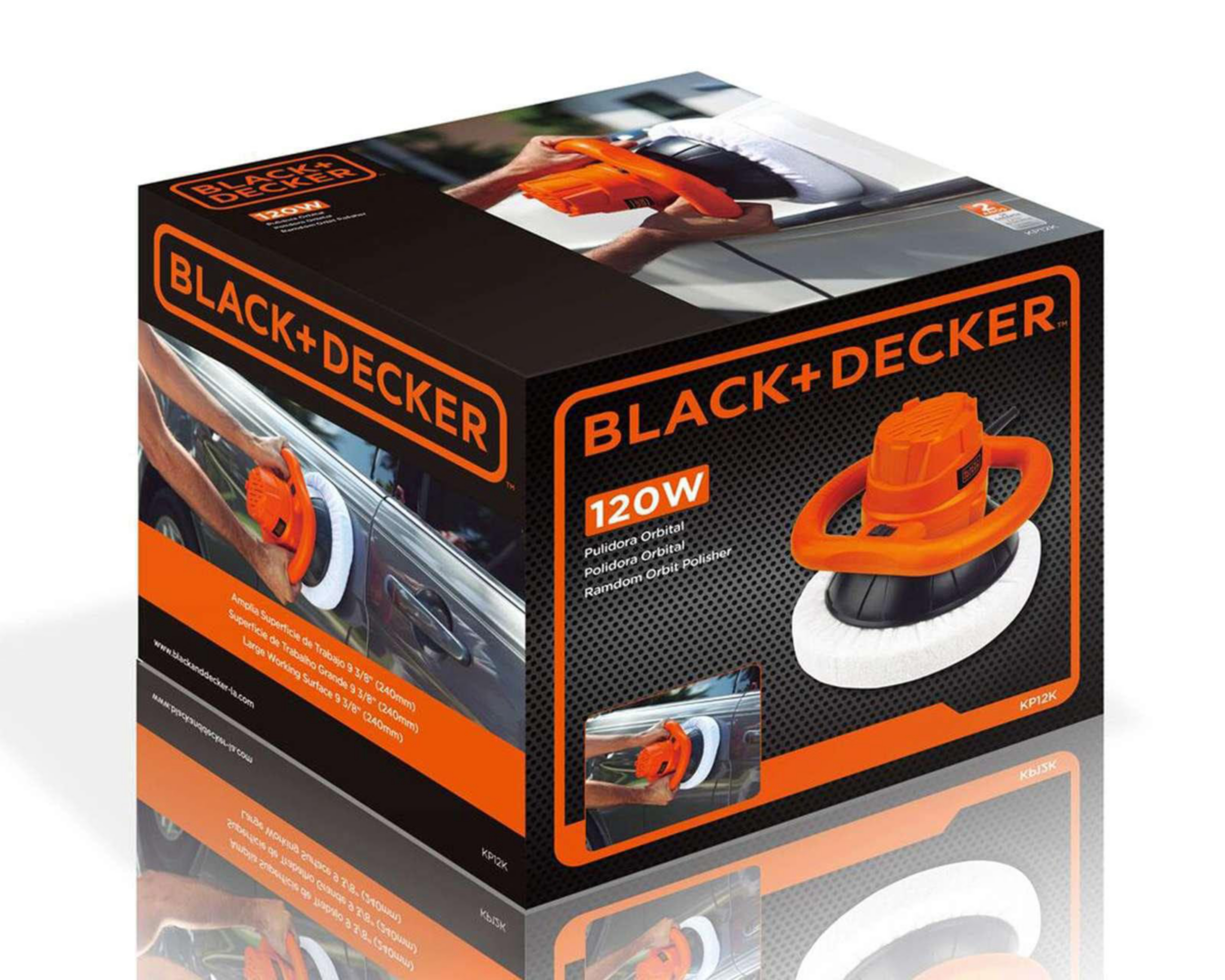 Foto 7 pulgar | Pulidora Black + Decker KP12K-B3 120 w