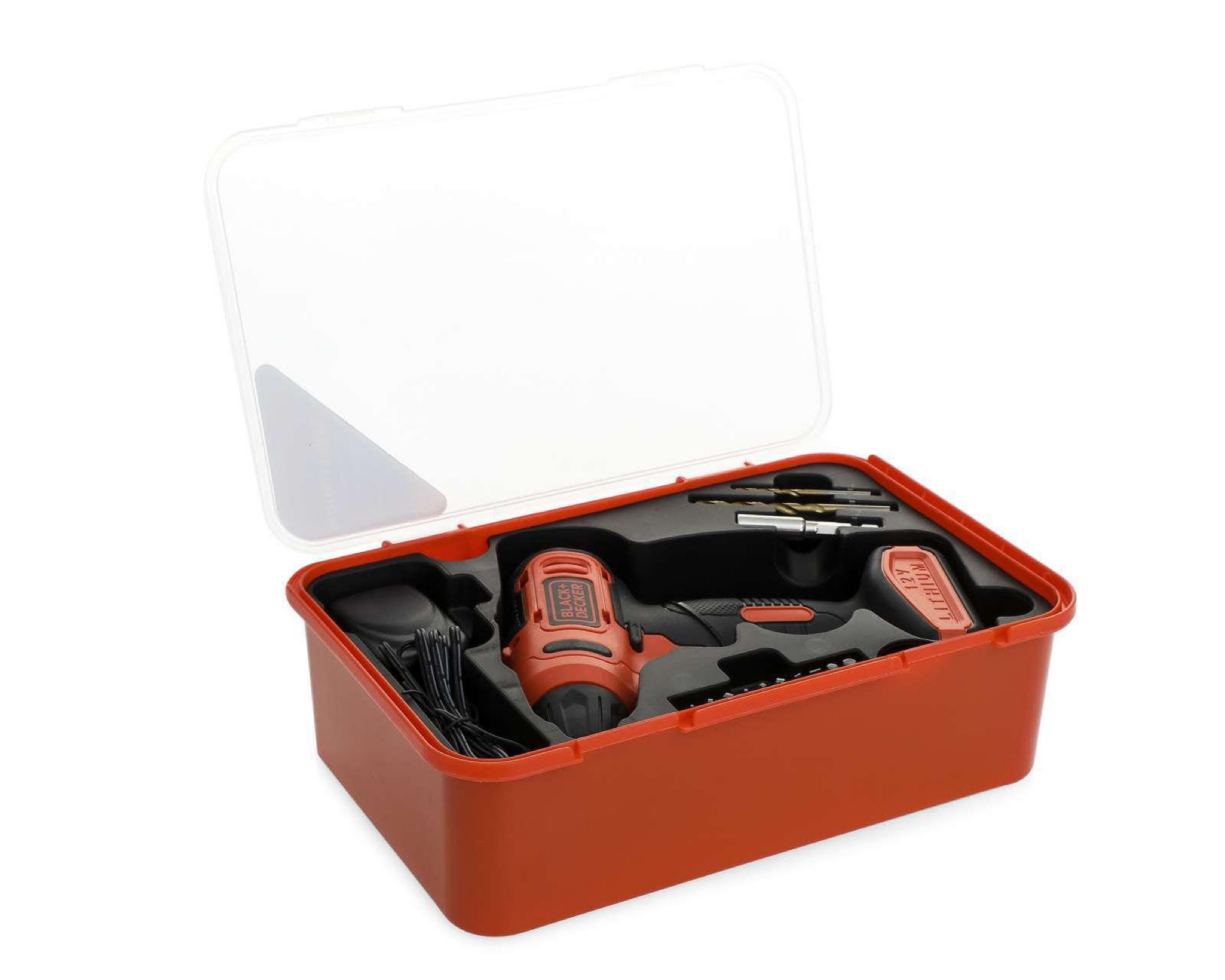 Taladro Inalámbrico Black+Decker LD12SP-B3 12 V $2,099