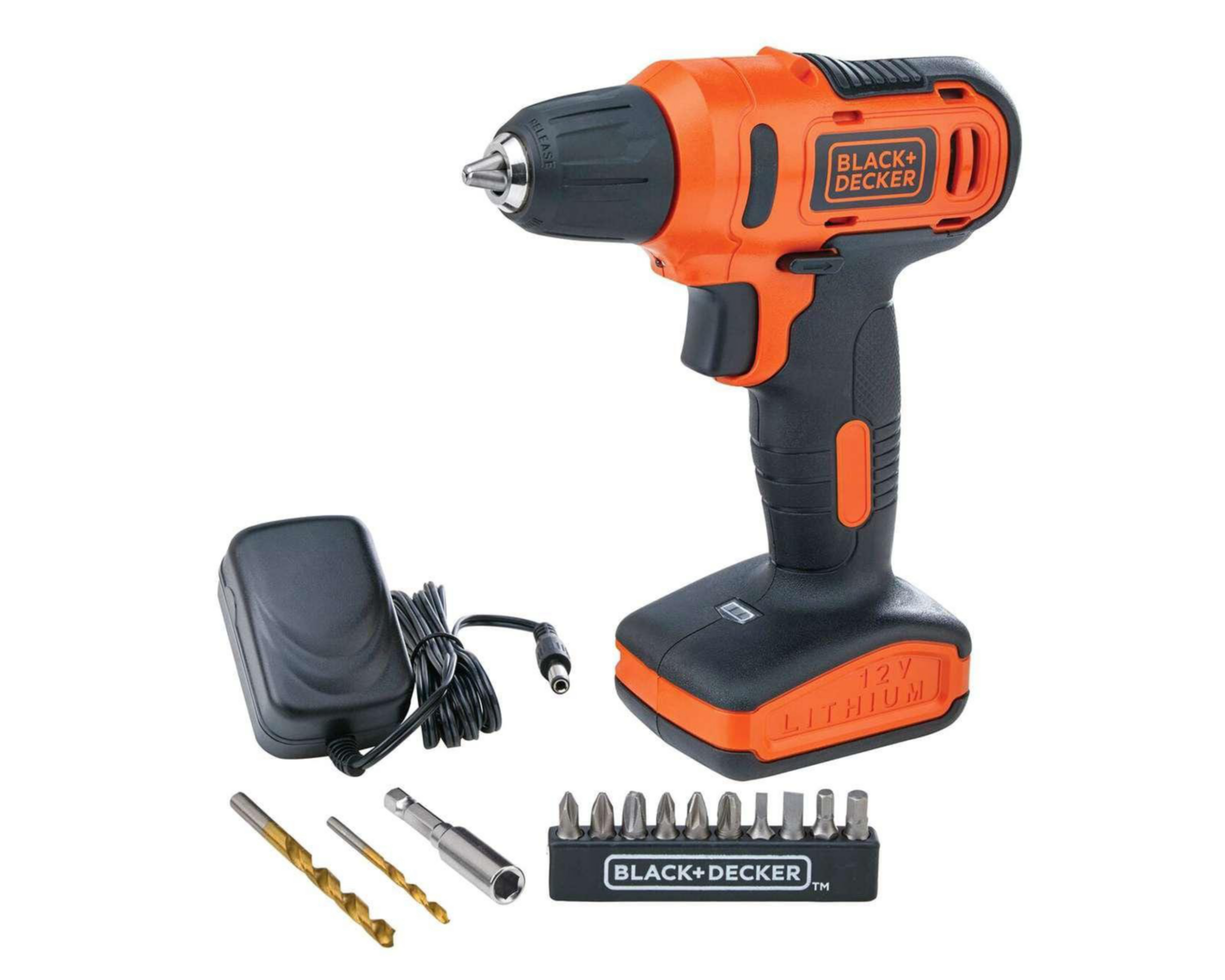 Foto 7 pulgar | Taladro Inalámbrico Black+Decker LD12SP-B3 12 V