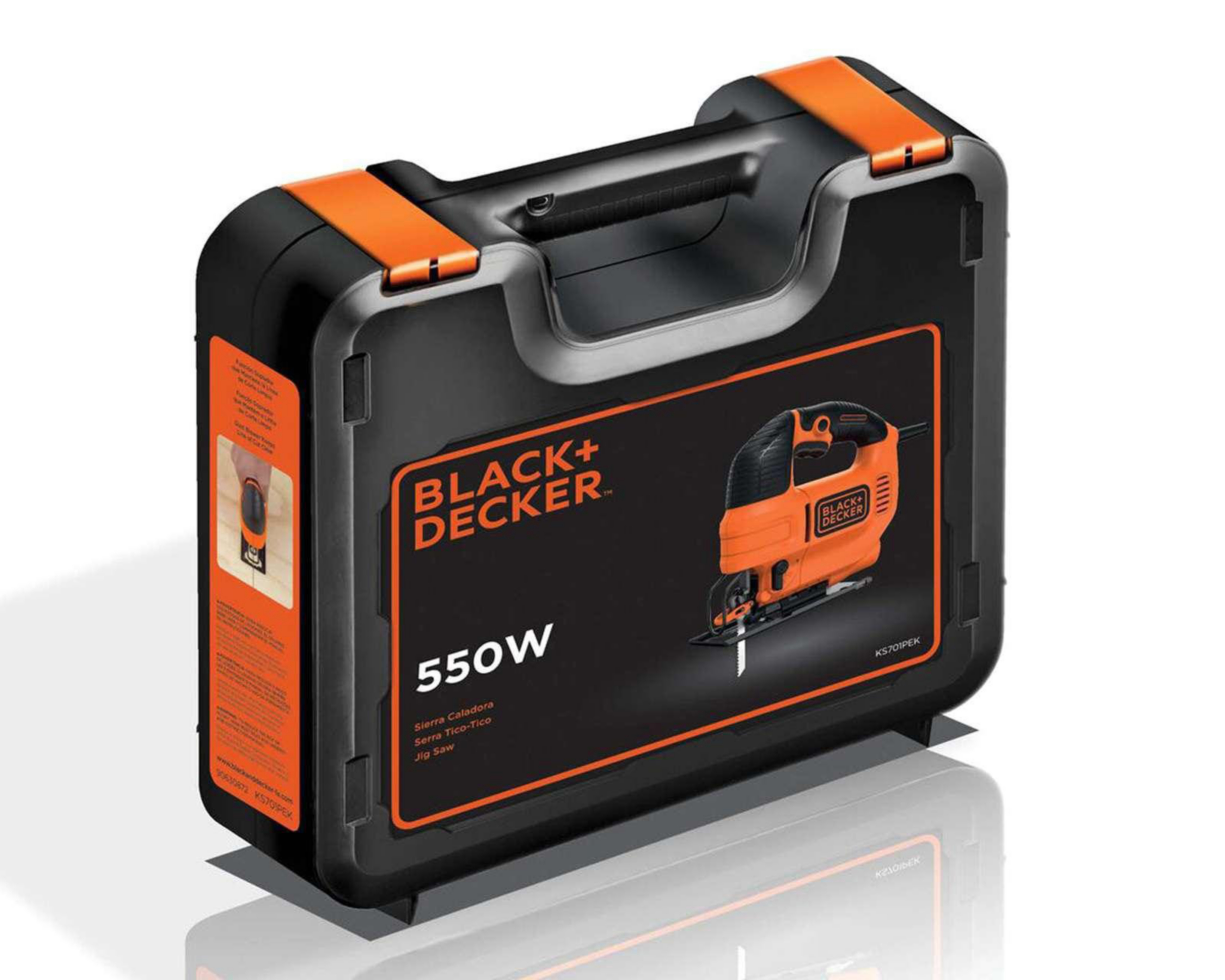 Foto 9 pulgar | Sierra Caladora Black + Decker KS701PEK-B3 550W