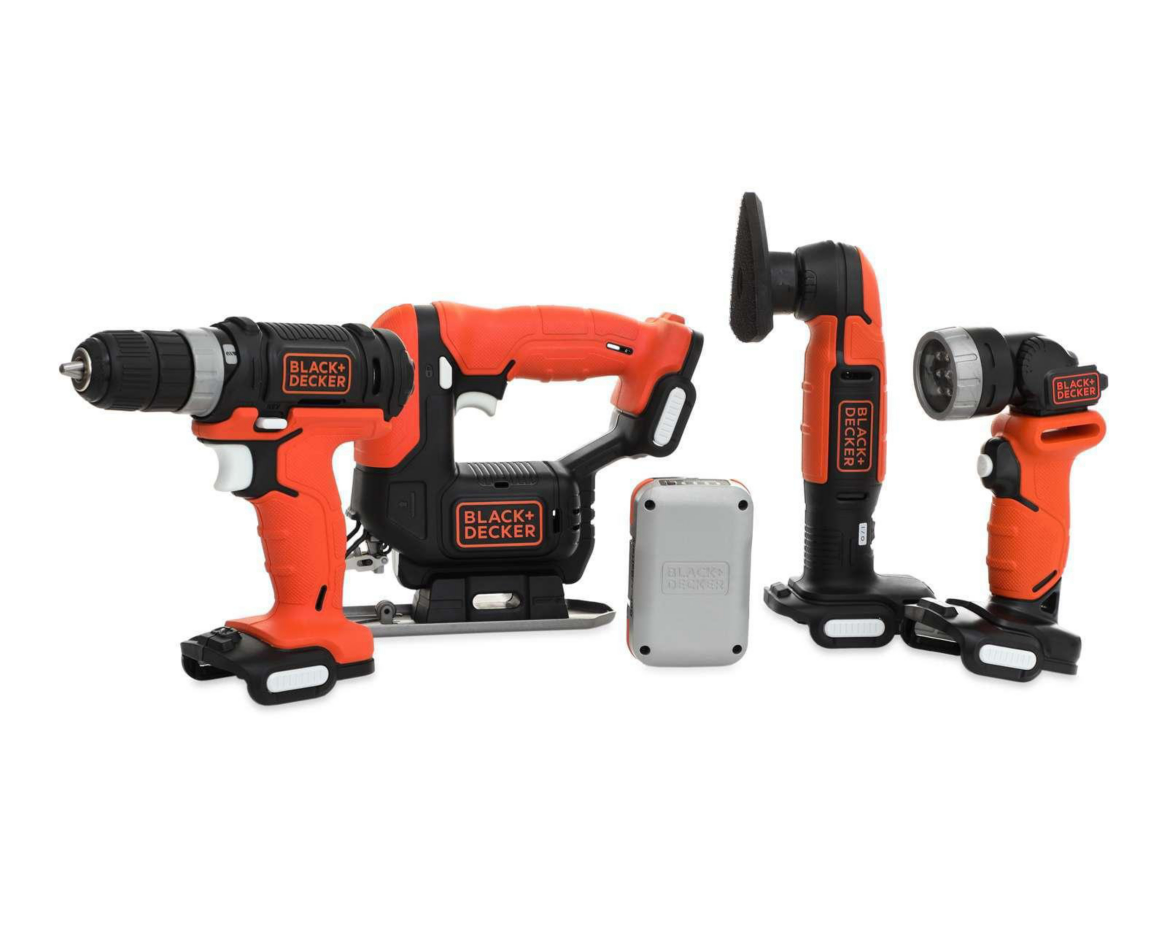 Juego de Herramientas Eléctricas Black & Decker BDCK502C1 4 Piezas