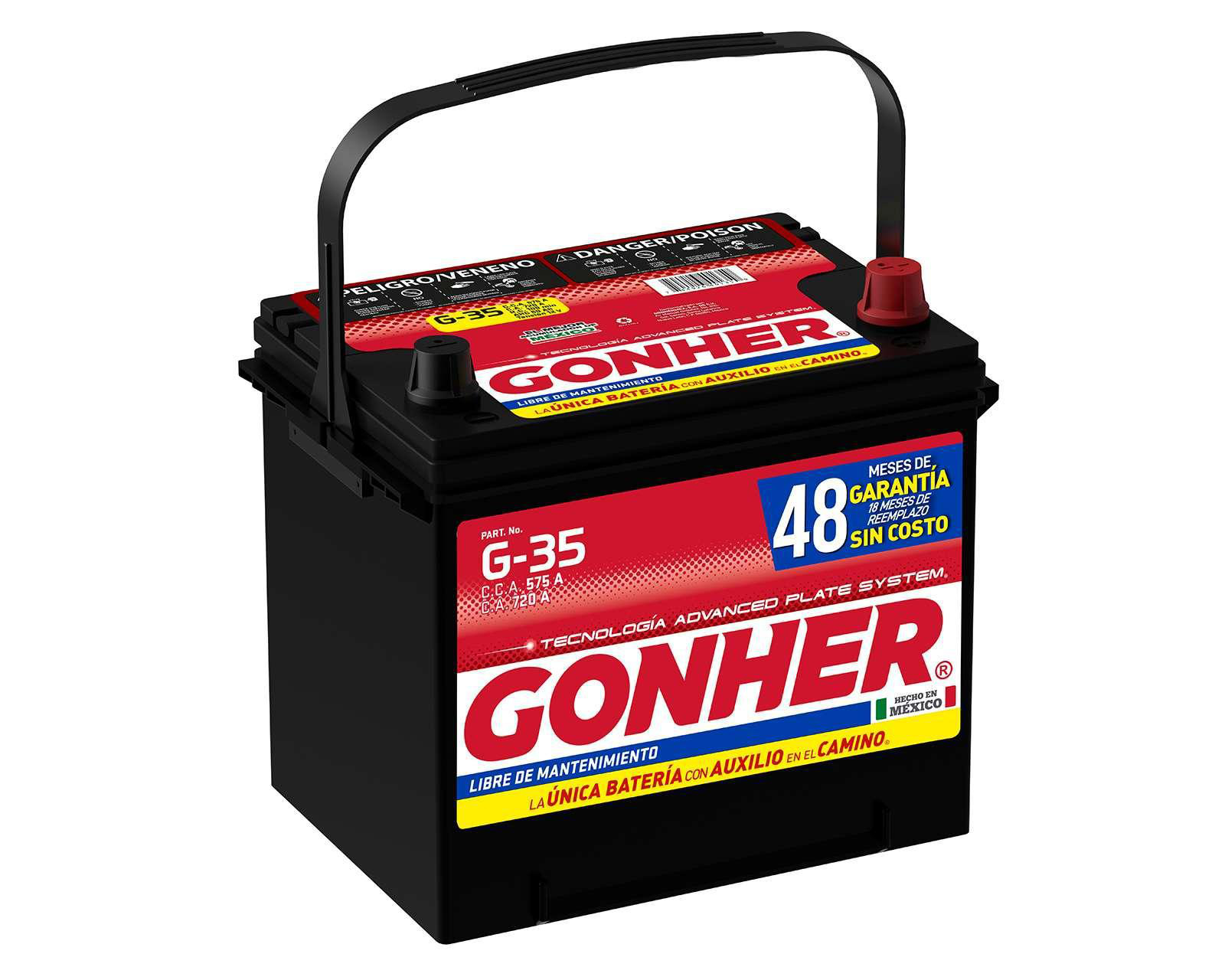 Acumulador Gonher G-35