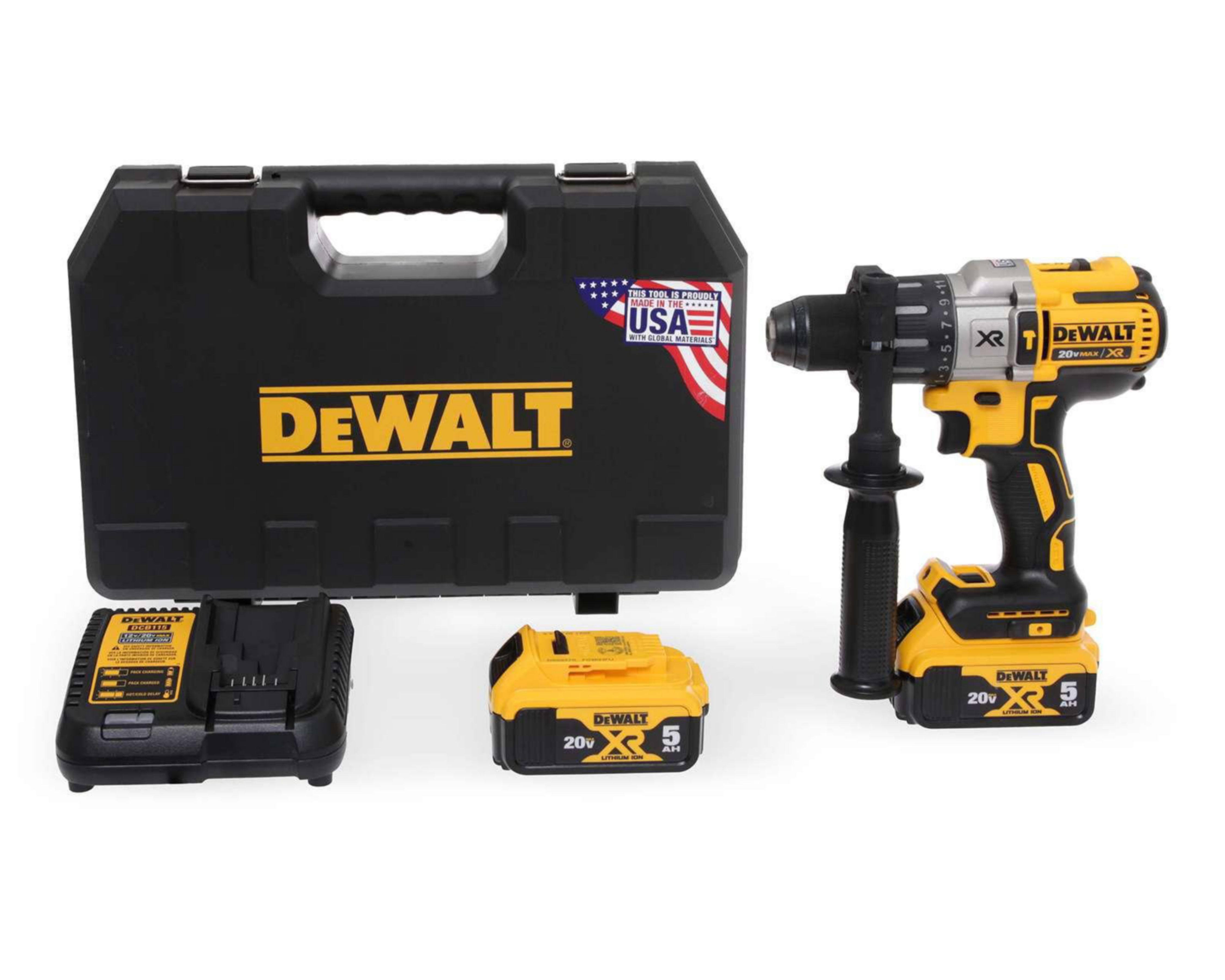 Rotomartillo Inalámbrico Dewalt DCD996P2 20 v