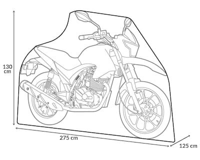 Foto 4 | Funda para Motocicleta Tunix Universal