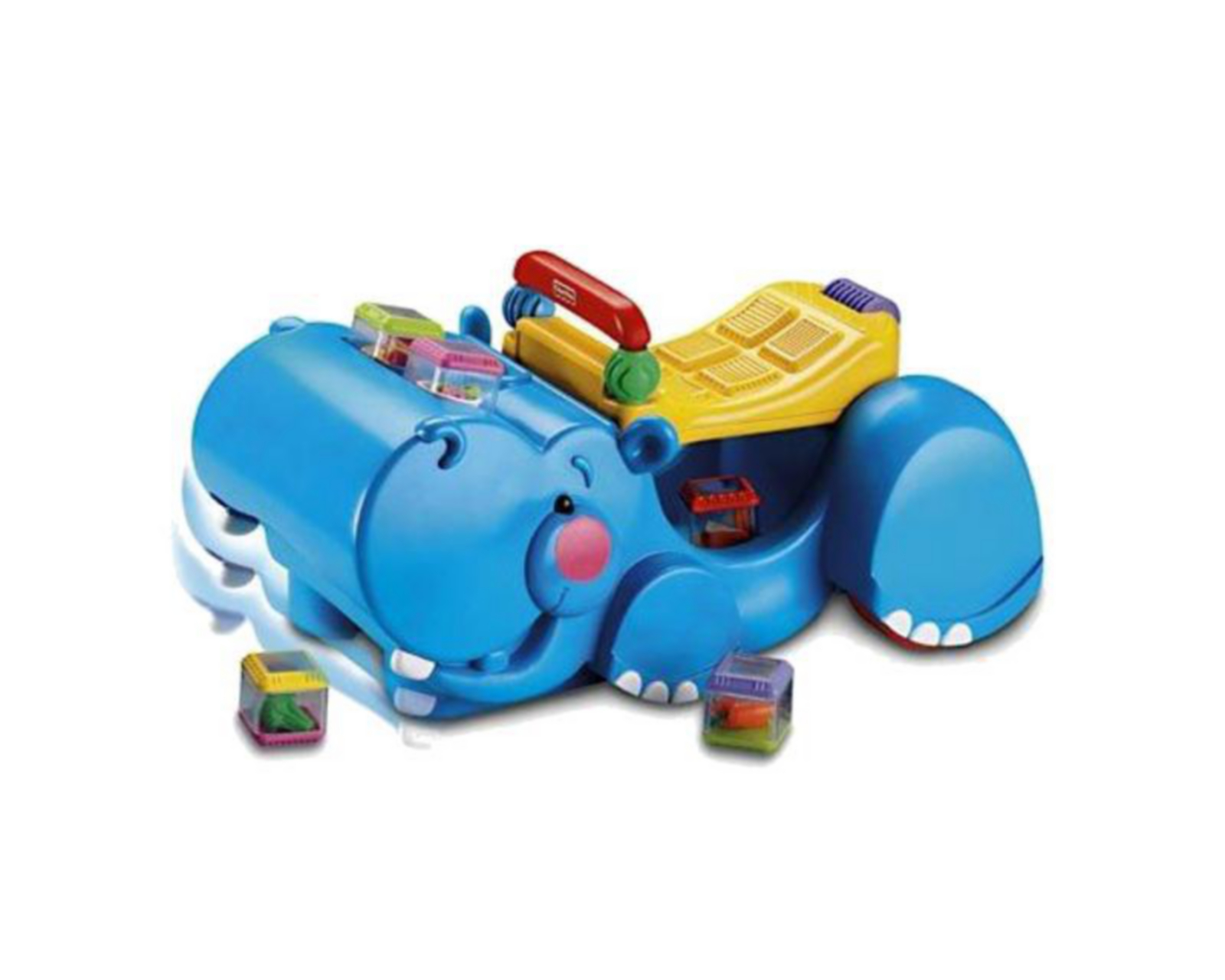 Foto 2 | Caminadora Fisher Price Hipo Traga Bloques C5843
