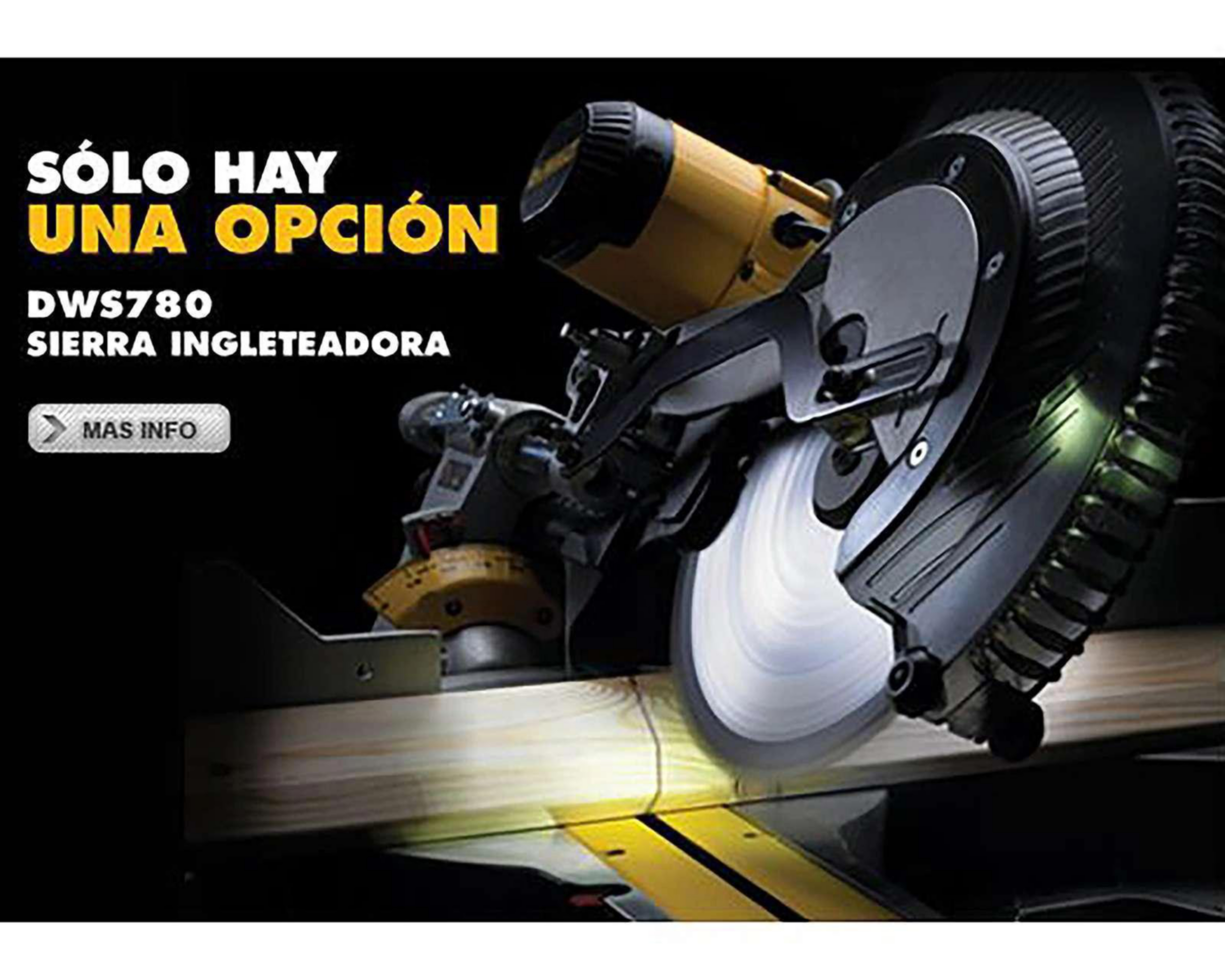 Foto 6 | Sierra Ingletadora Dewalt DWS780