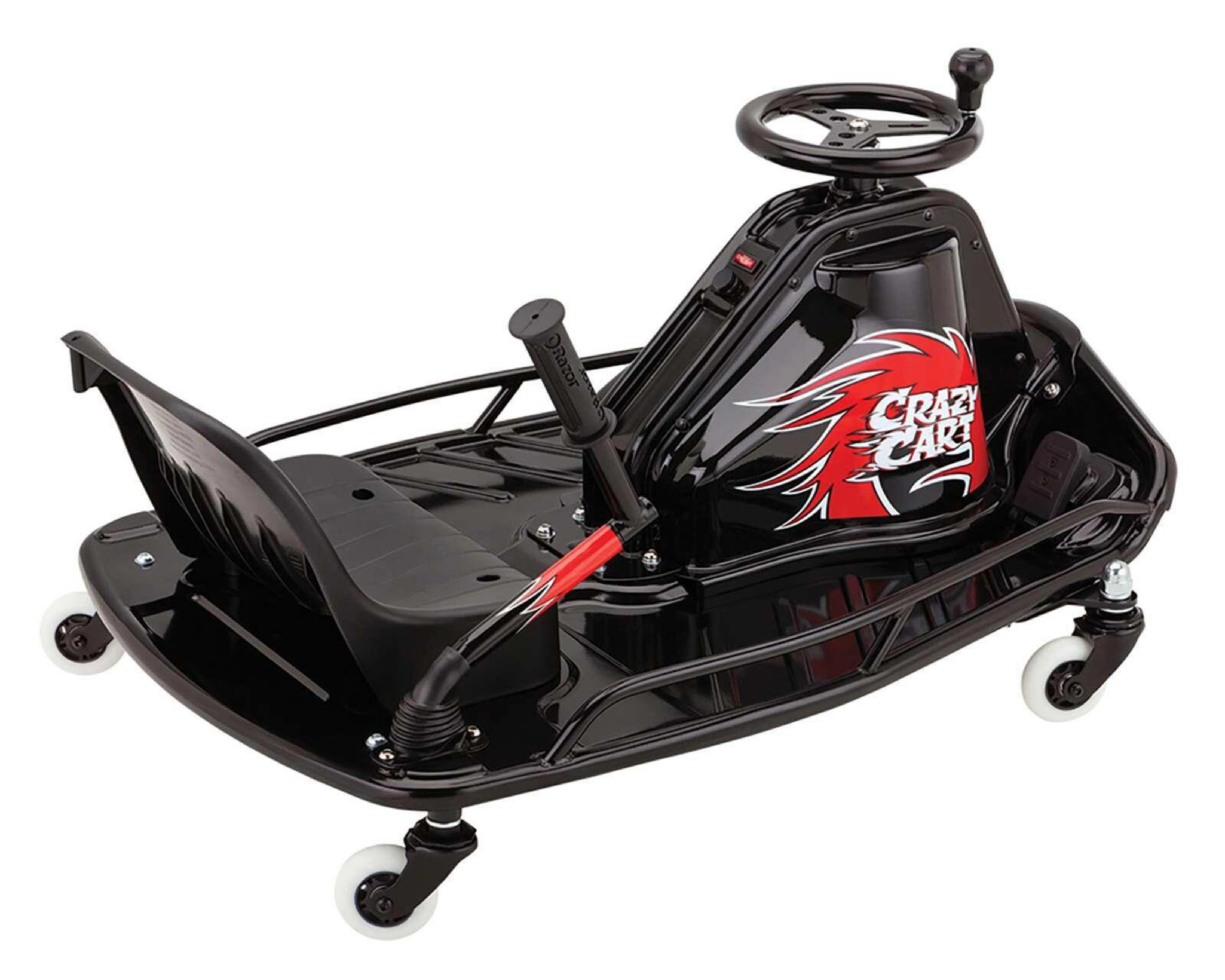 Foto 3 pulgar | Go Kart Eléctrico Razor Crazy Cart DLX