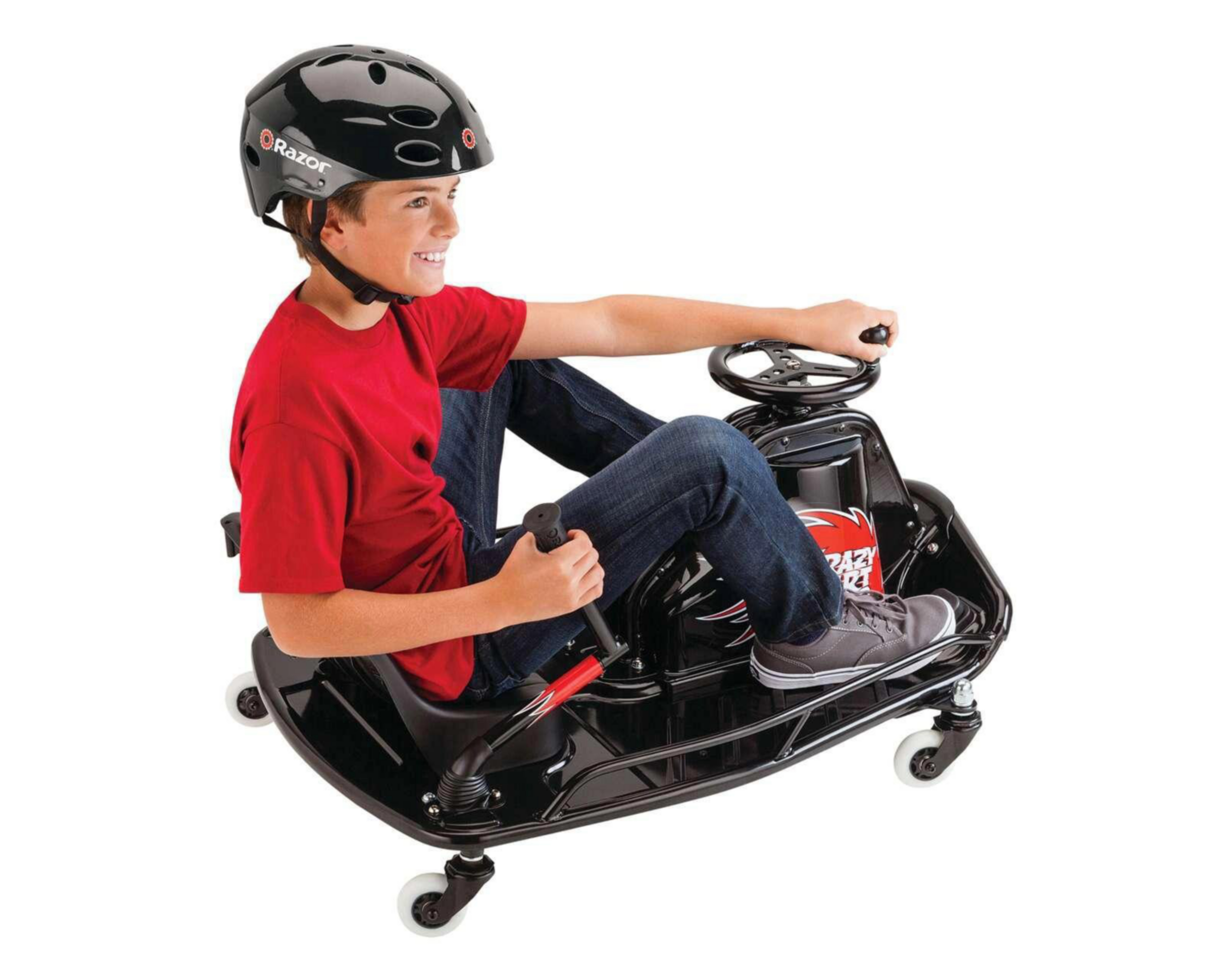 Foto 4 | Go Kart Eléctrico Razor Crazy Cart DLX