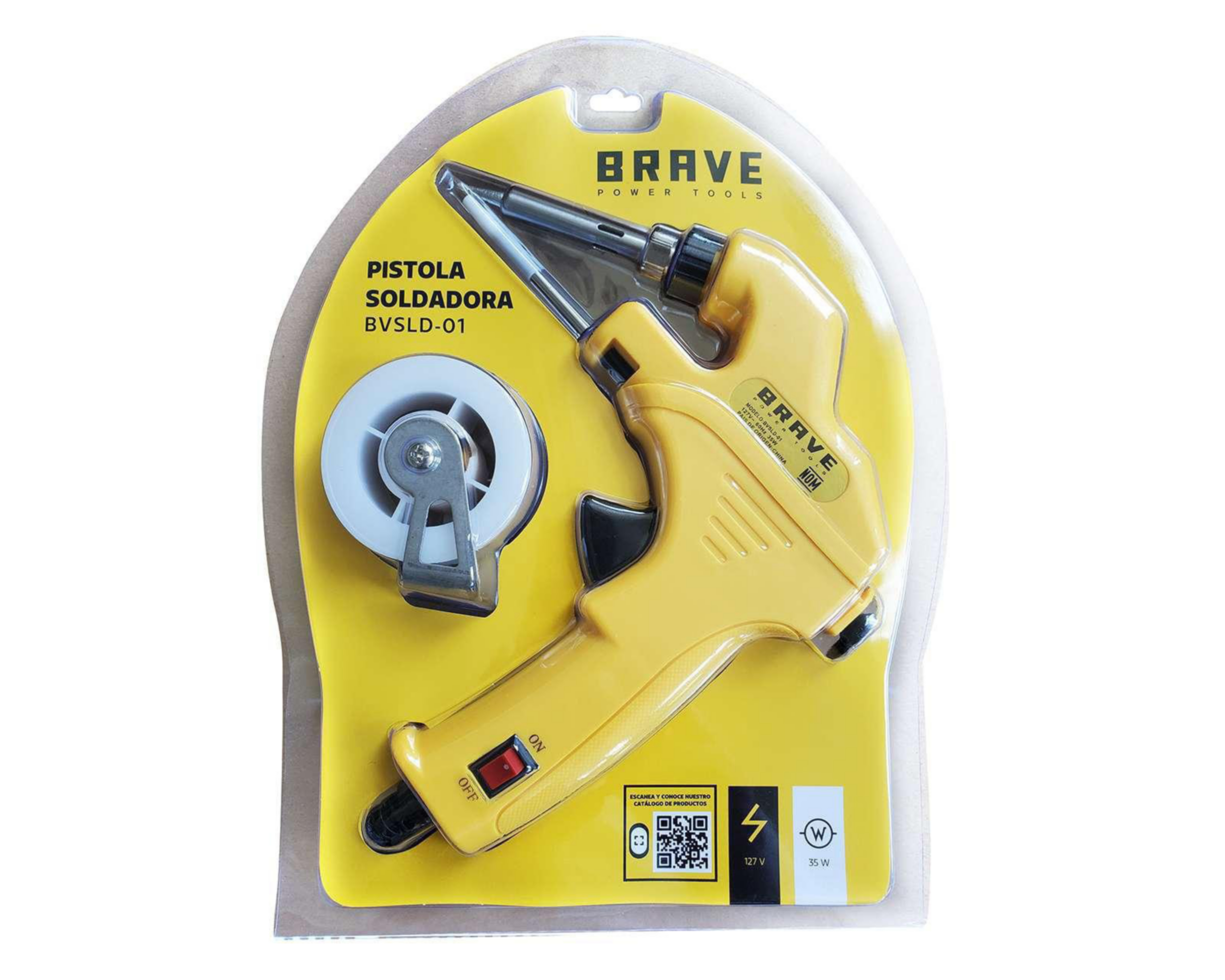 Foto 5 pulgar | Pistola de Soldadura Brave Power Tools BVSLD-01