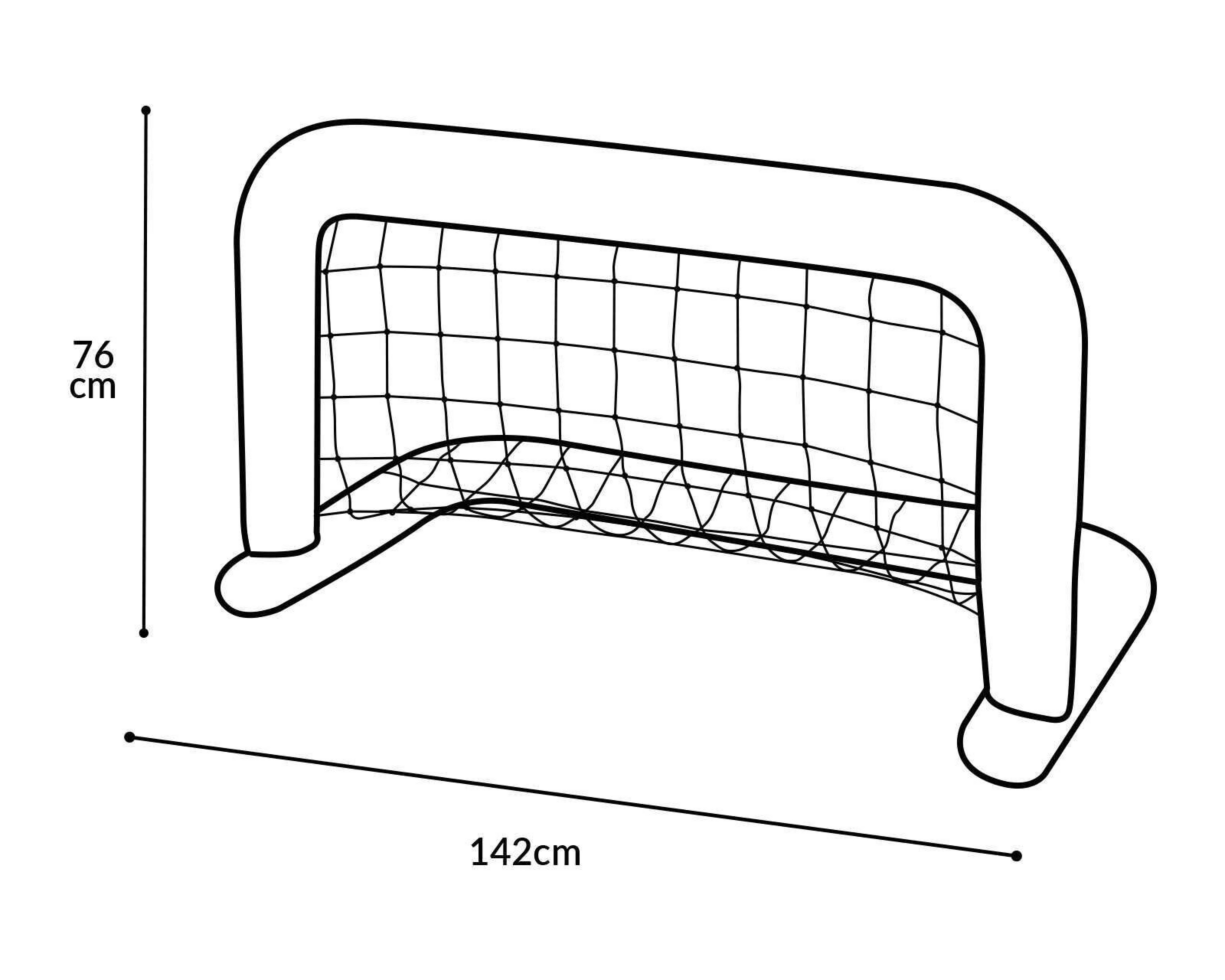 Foto 7 | Portería Inflable para Piscina Bestway