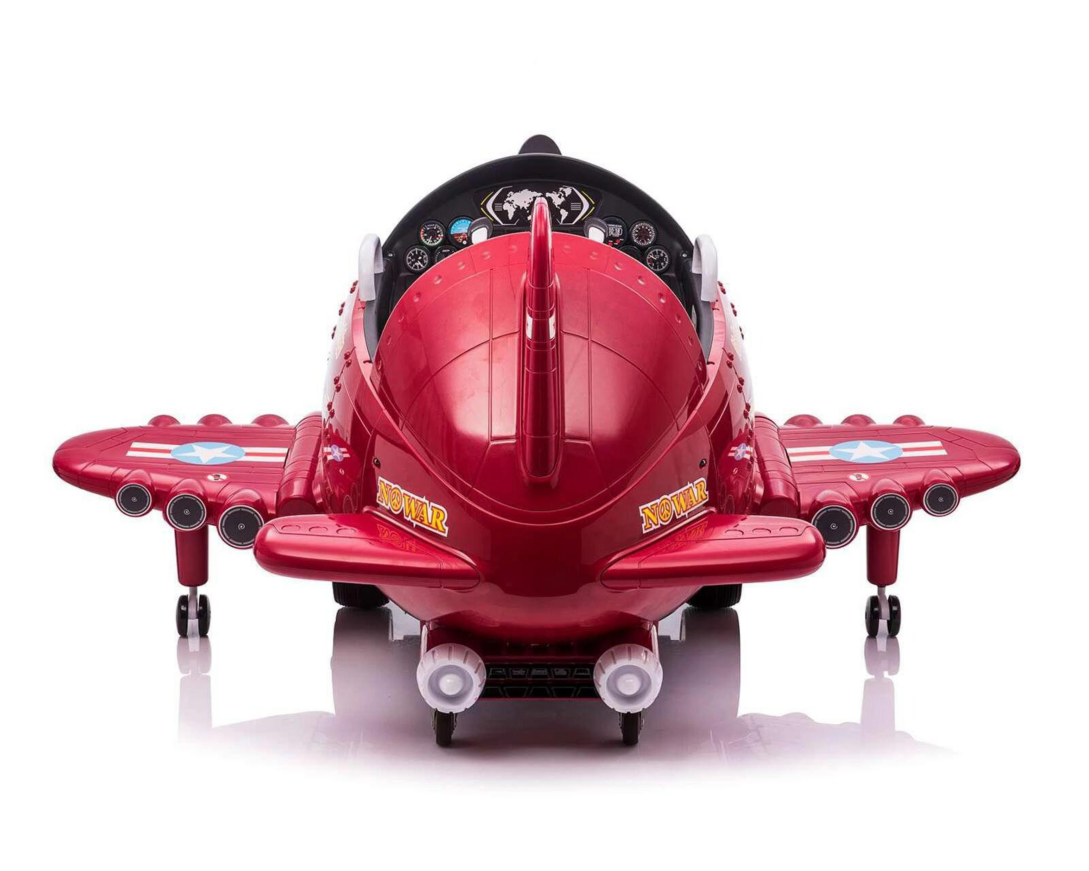 Foto 4 | Montable Eléctrico Funzone Avión Rojo
