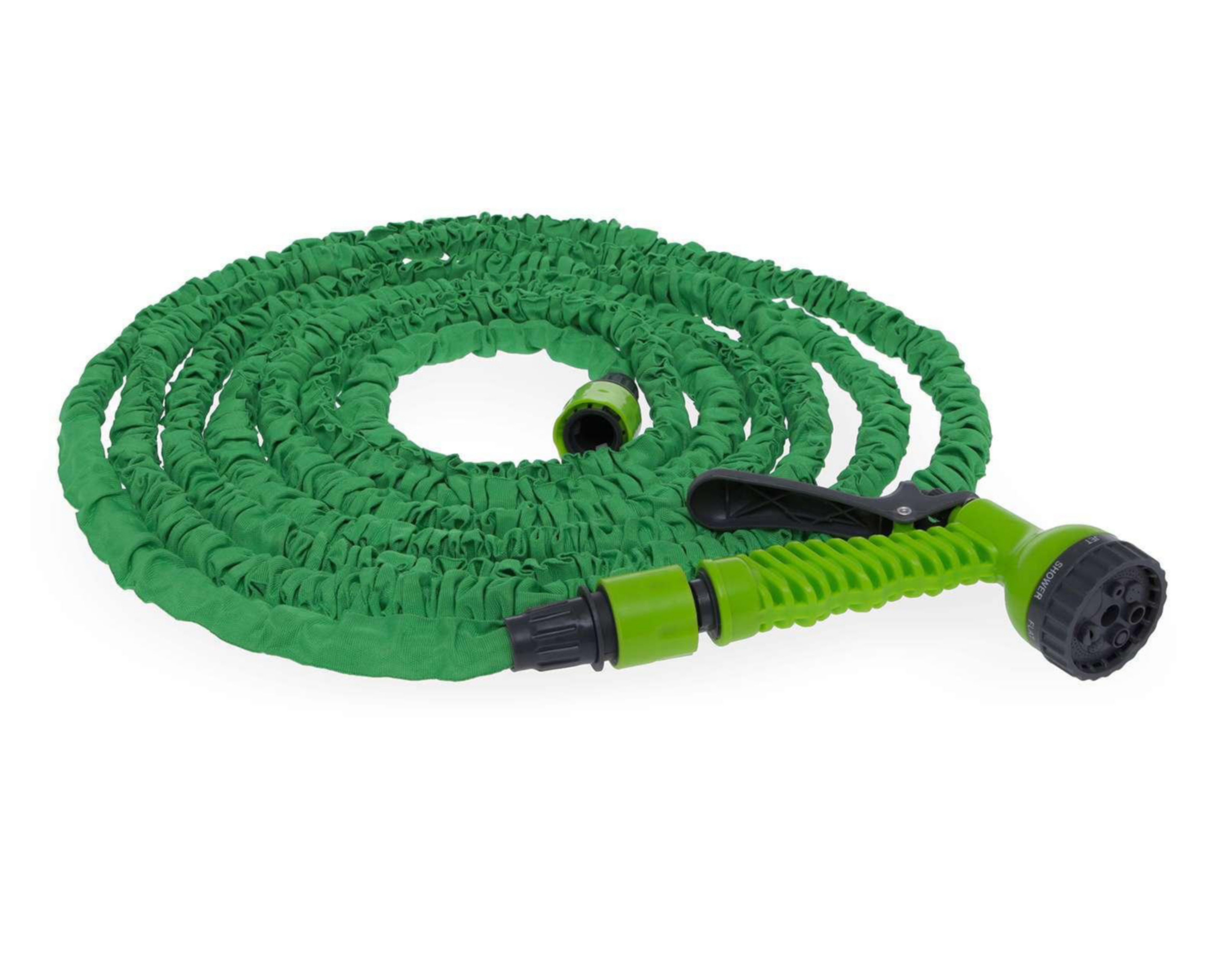 Manguera y Pistola de Riego Brave 15 m Verde