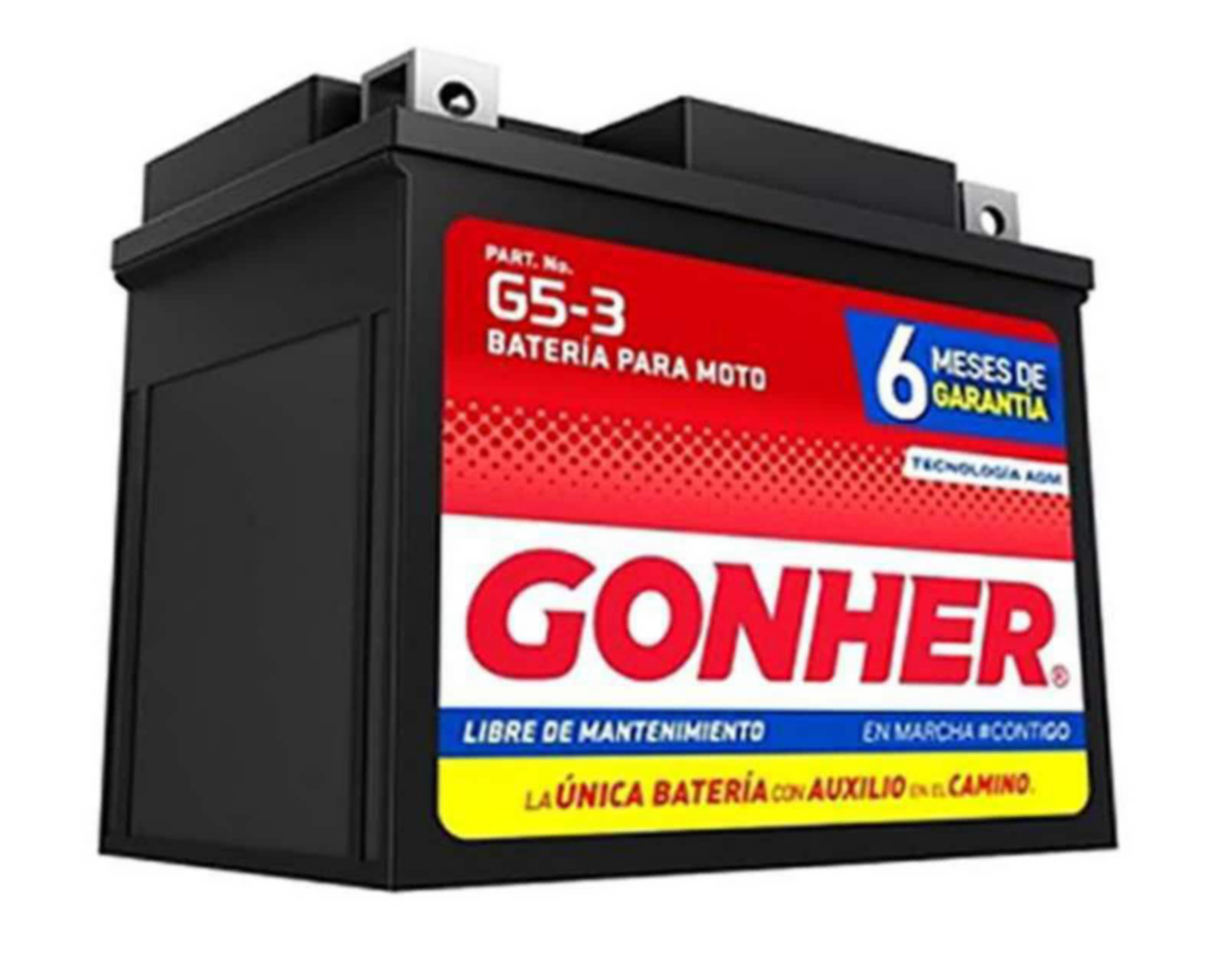 Acumulador Gonher G5-3 Motobatería