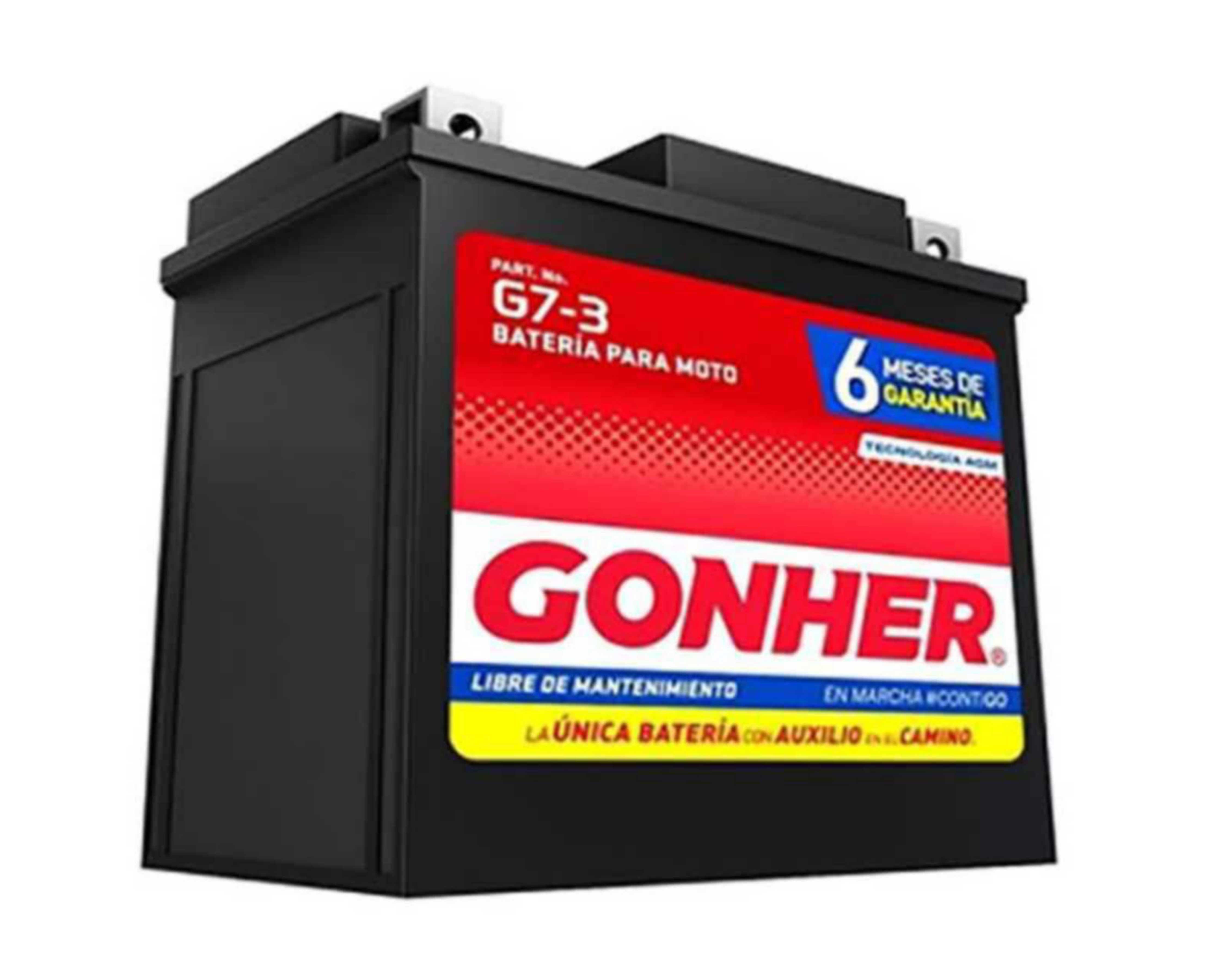 Acumulador Gonher G7-3 Moto-Batería