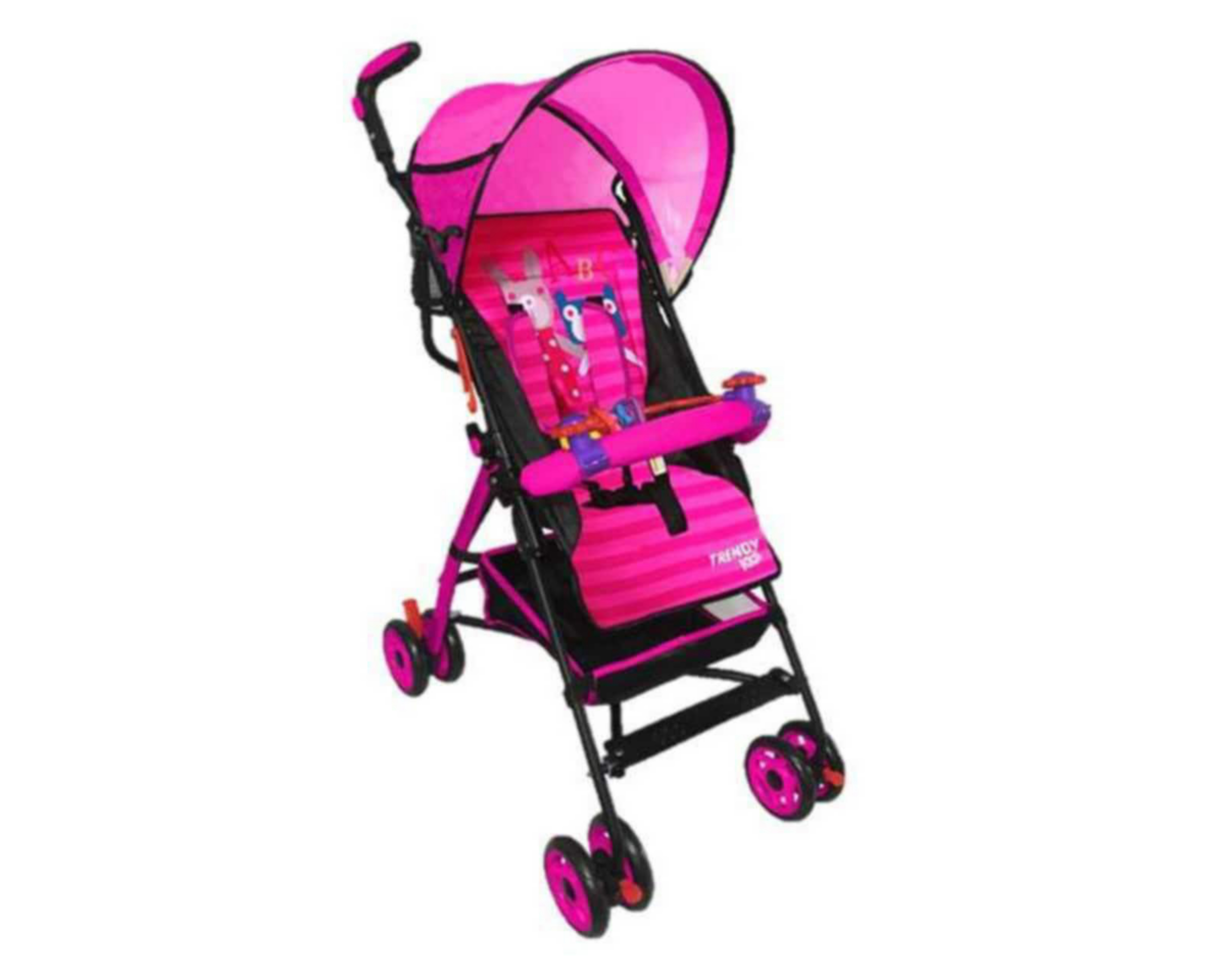 Carriola Trendy Kids Zoo Rosa