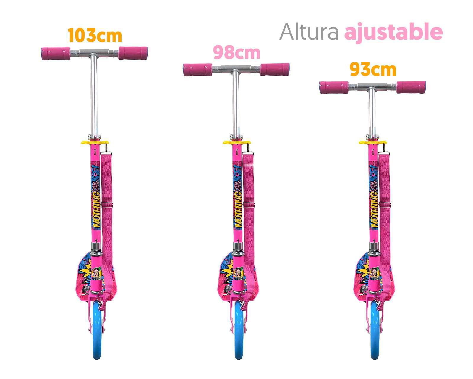 Foto 4 pulgar | Scooter Flying Wheels Rush Niña 2M-SFWG-WD con Soporte