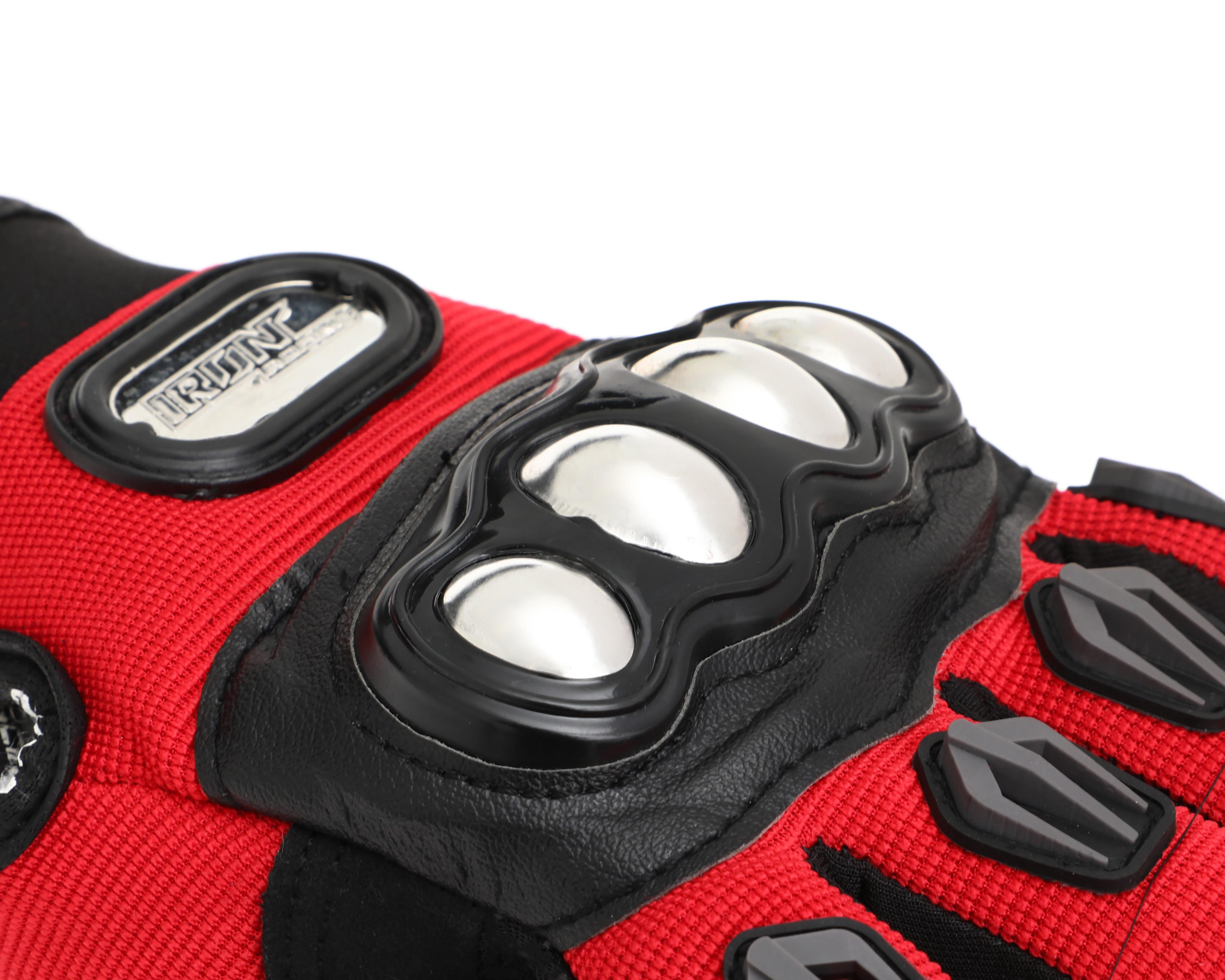 Foto 5 | Guantes para Motociclista Iron Racing Hero L Rojo