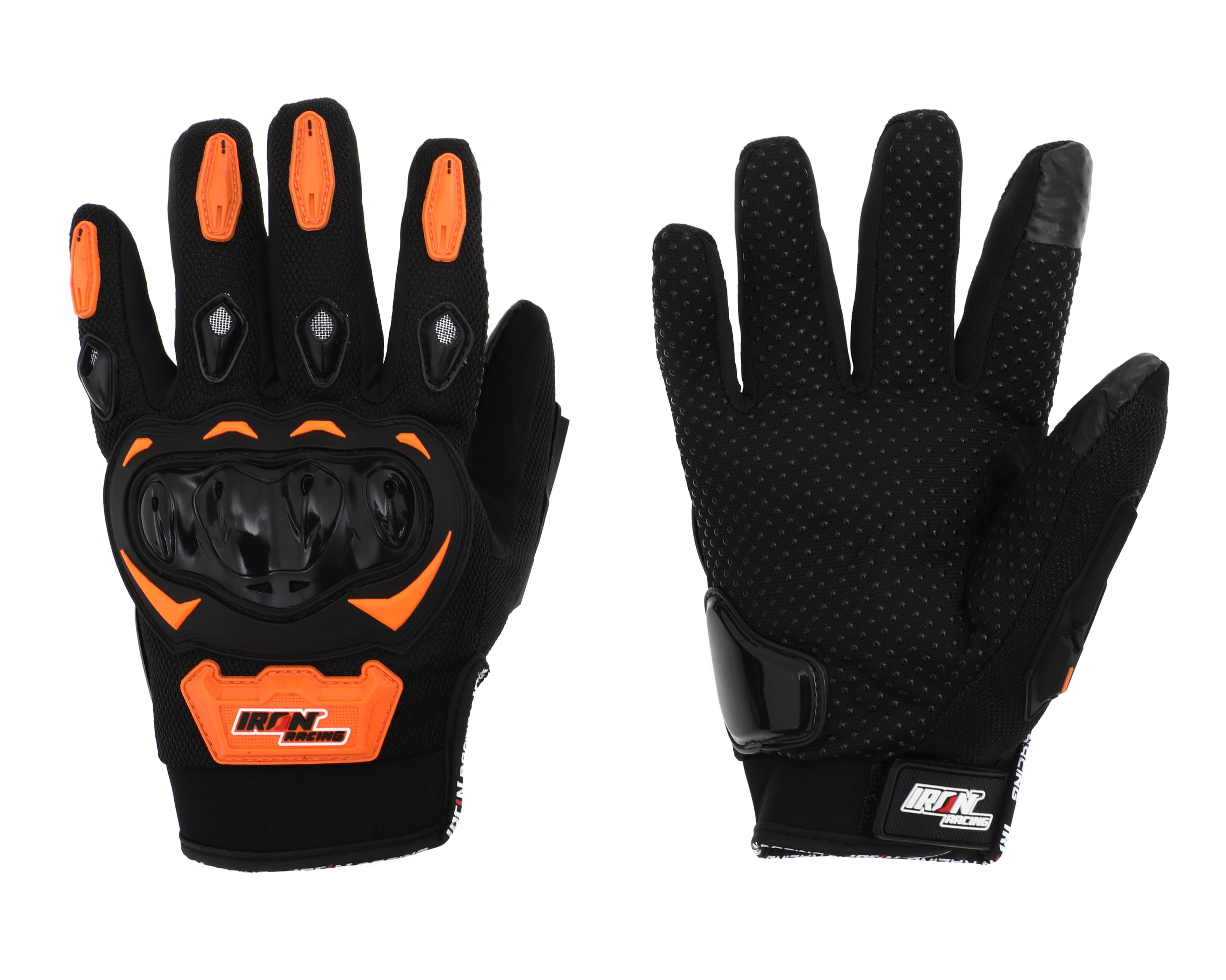 Foto 2 pulgar | Guantes para Motociclista Iron Racing Speed XL Negro