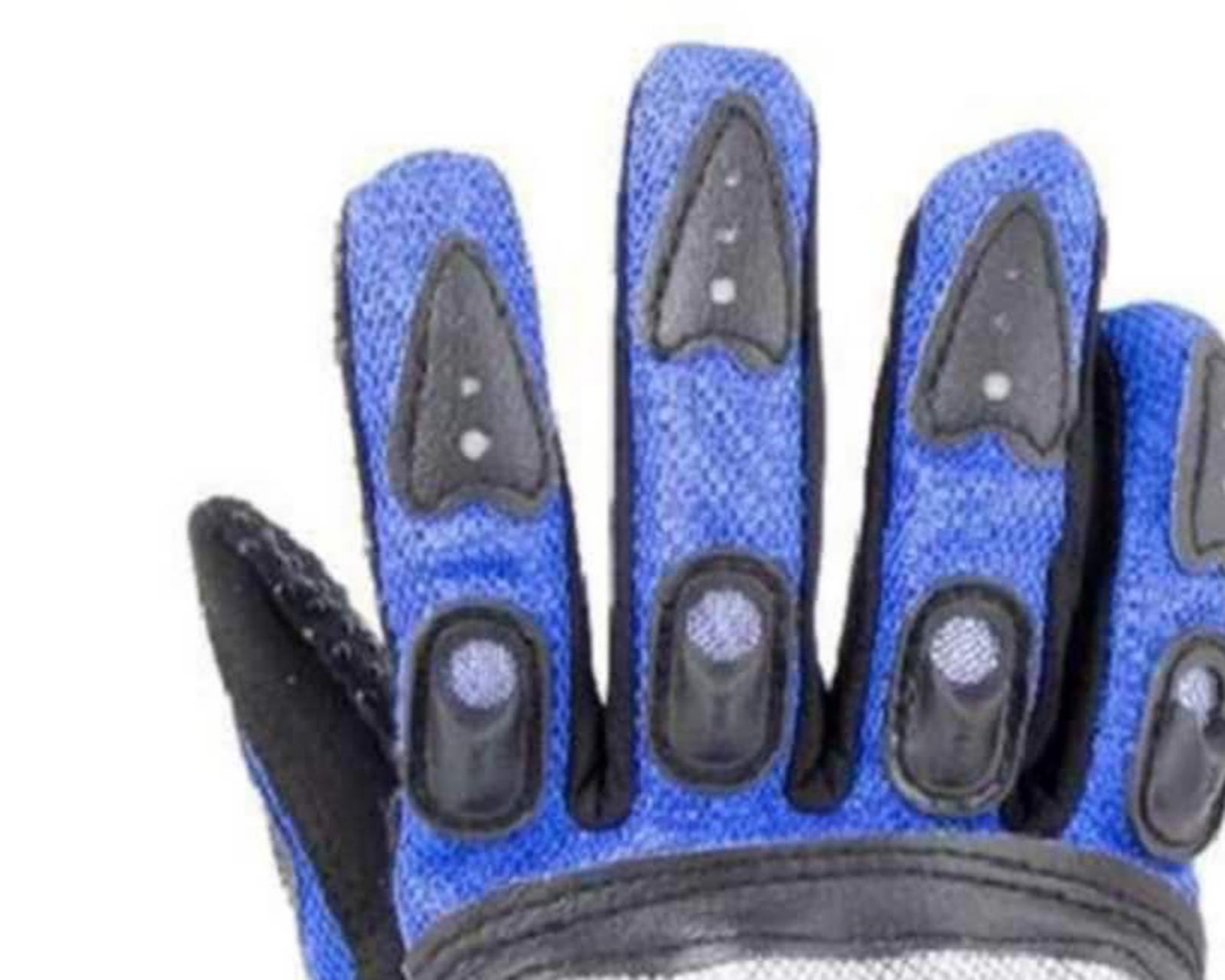 Foto 3 pulgar | Guantes para Motociclista Iron Racing Navegador M Azules