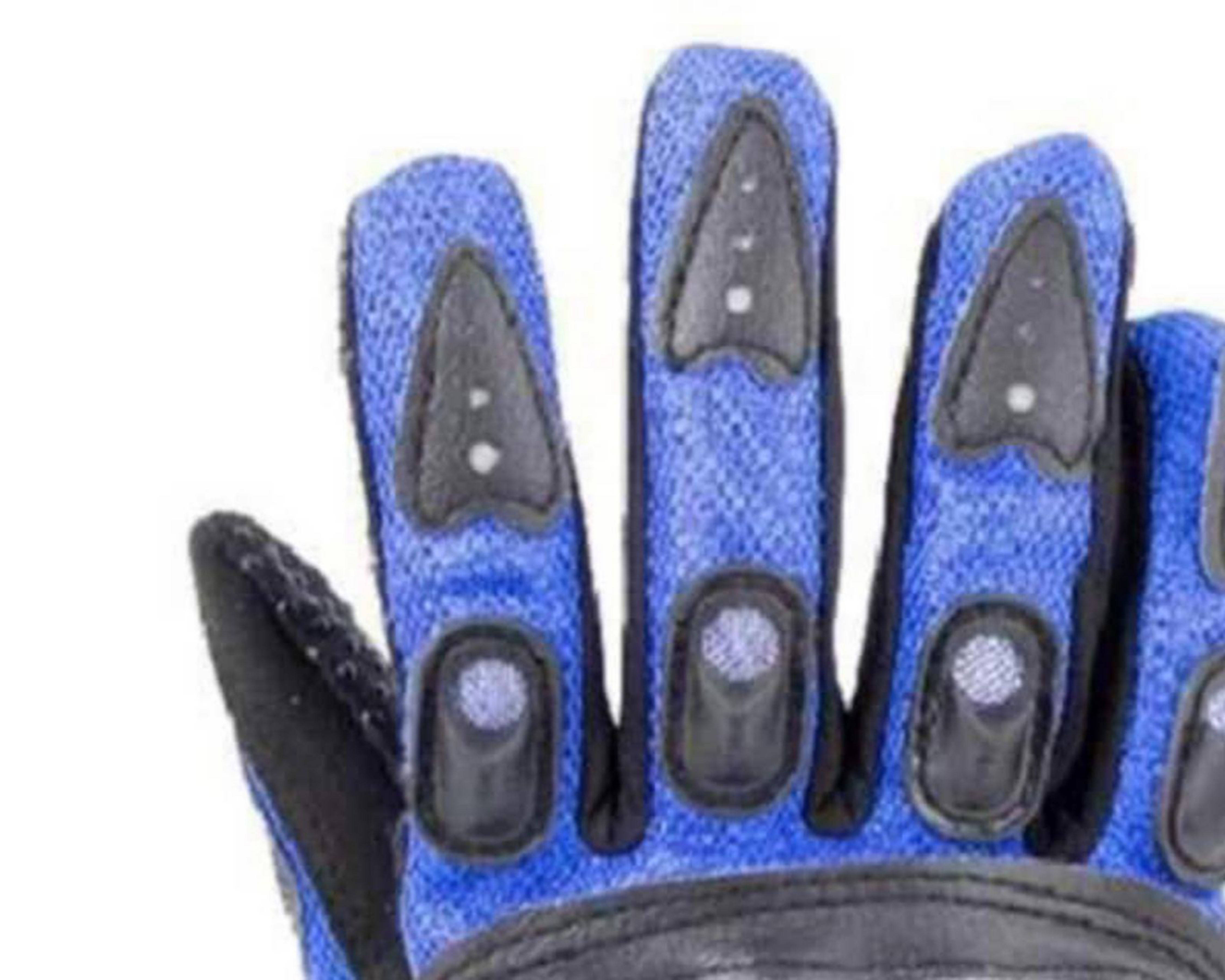 Foto 3 pulgar | Guantes para Motociclista Iron Racing Navegador Azul