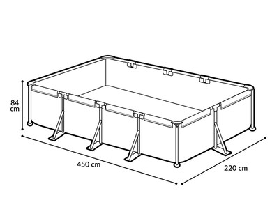 Foto 6 | Alberca Intex Rectangular de 7100 Litros