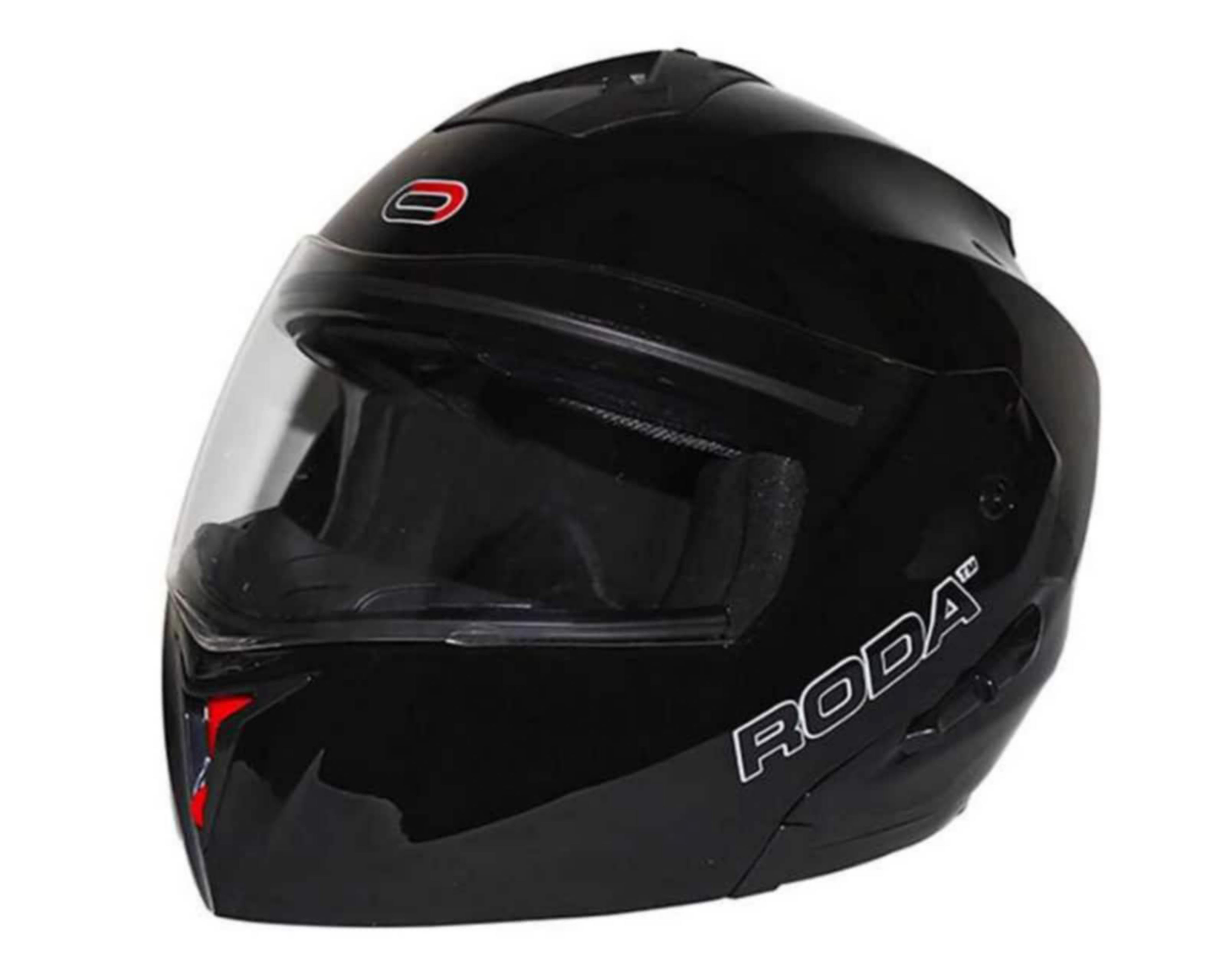 Casco para Motociclista Roda Extragrande Negro