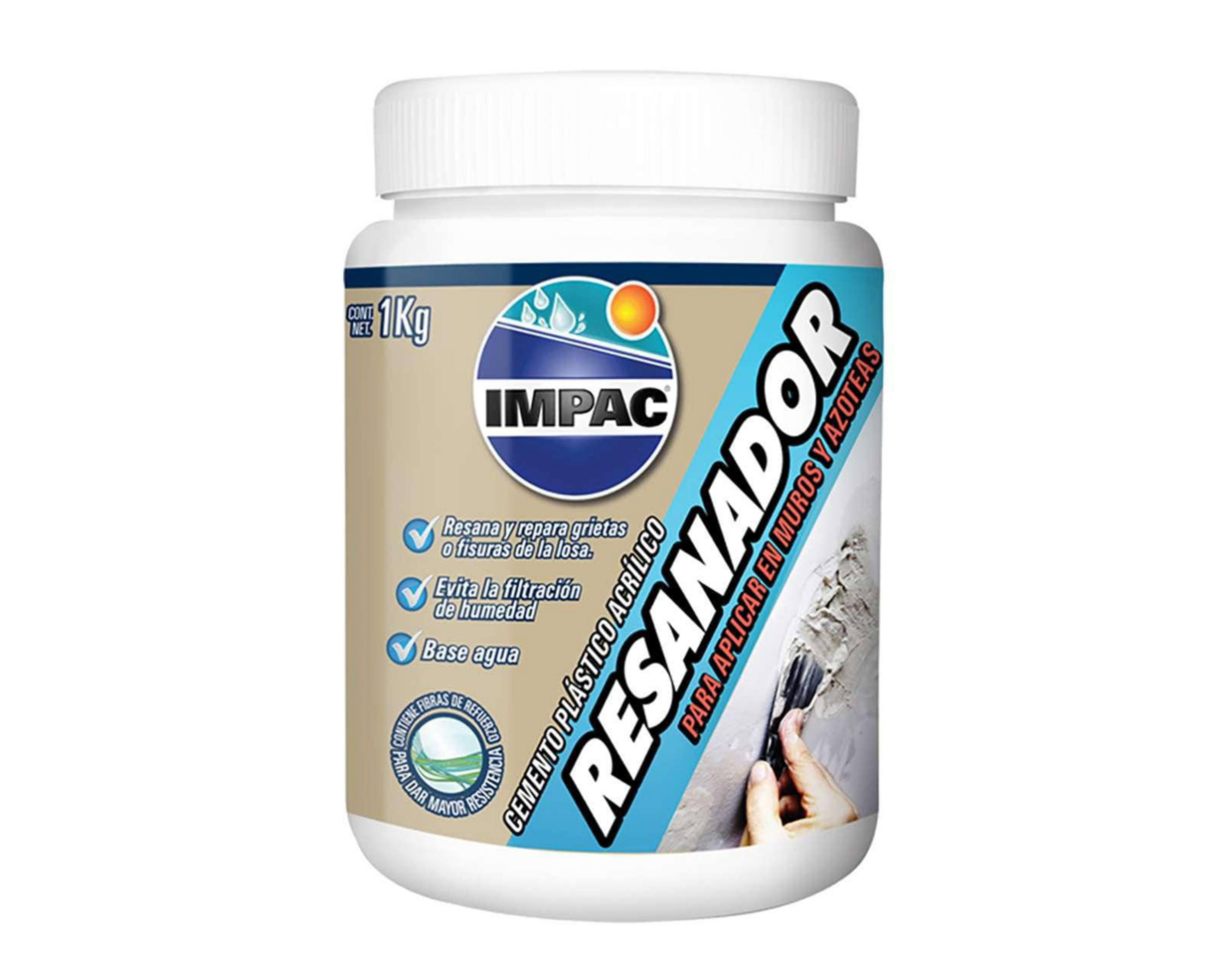 Resanador Acrílico Impac 1 l $149