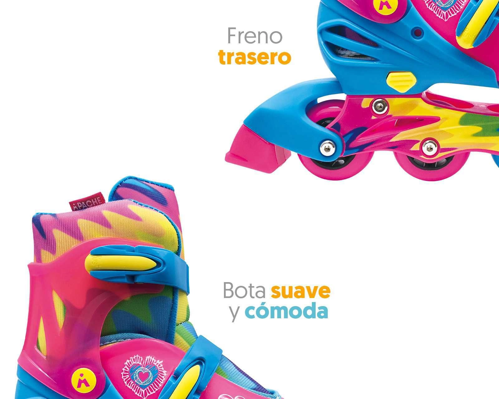 Foto 6 pulgar | Patines Flying Wheels RUSHG IL-SKFWG-S Rosa
