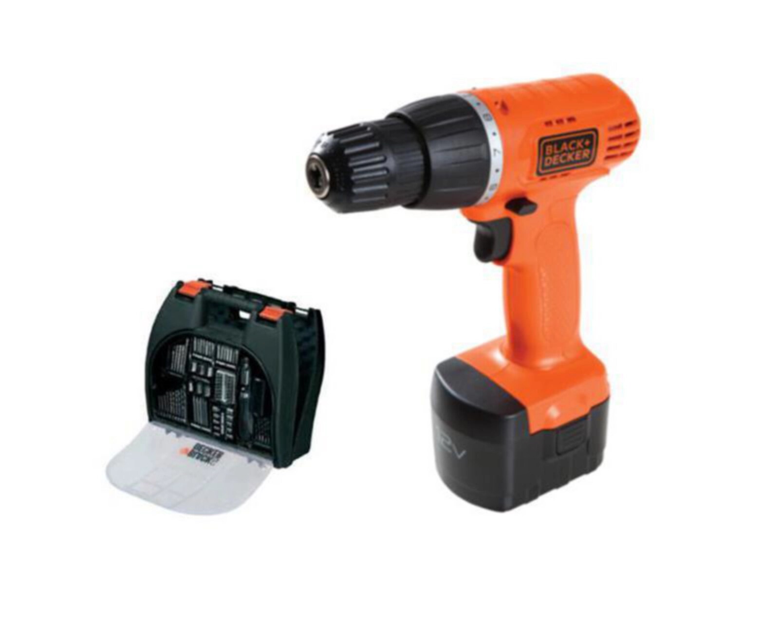 Taladro Atornillador InalÃ¡mbrico Black&Decker CD121K100-B3