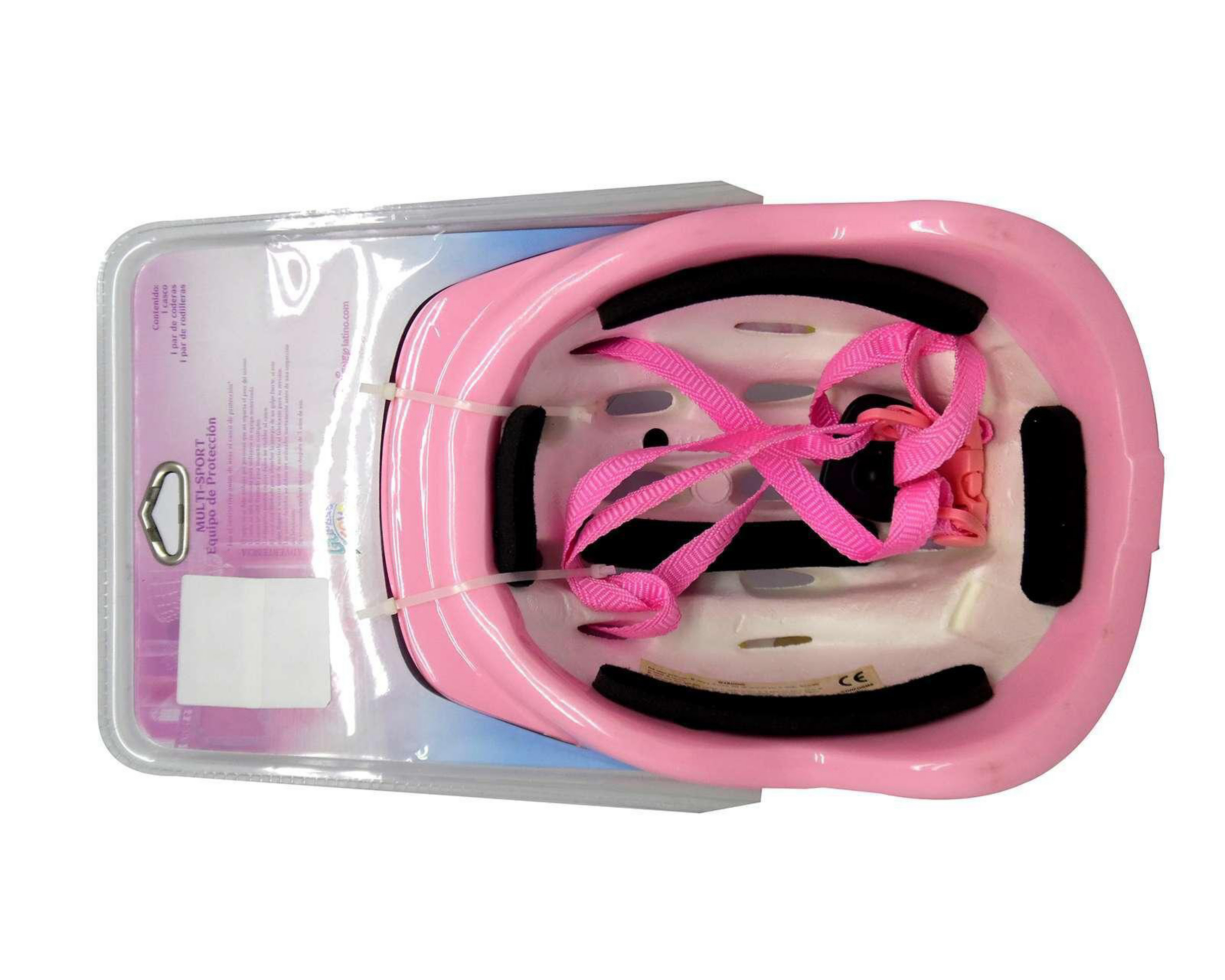 Foto 6 pulgar | Set de Protección Goplas Princesas Rosa para Bicicleta