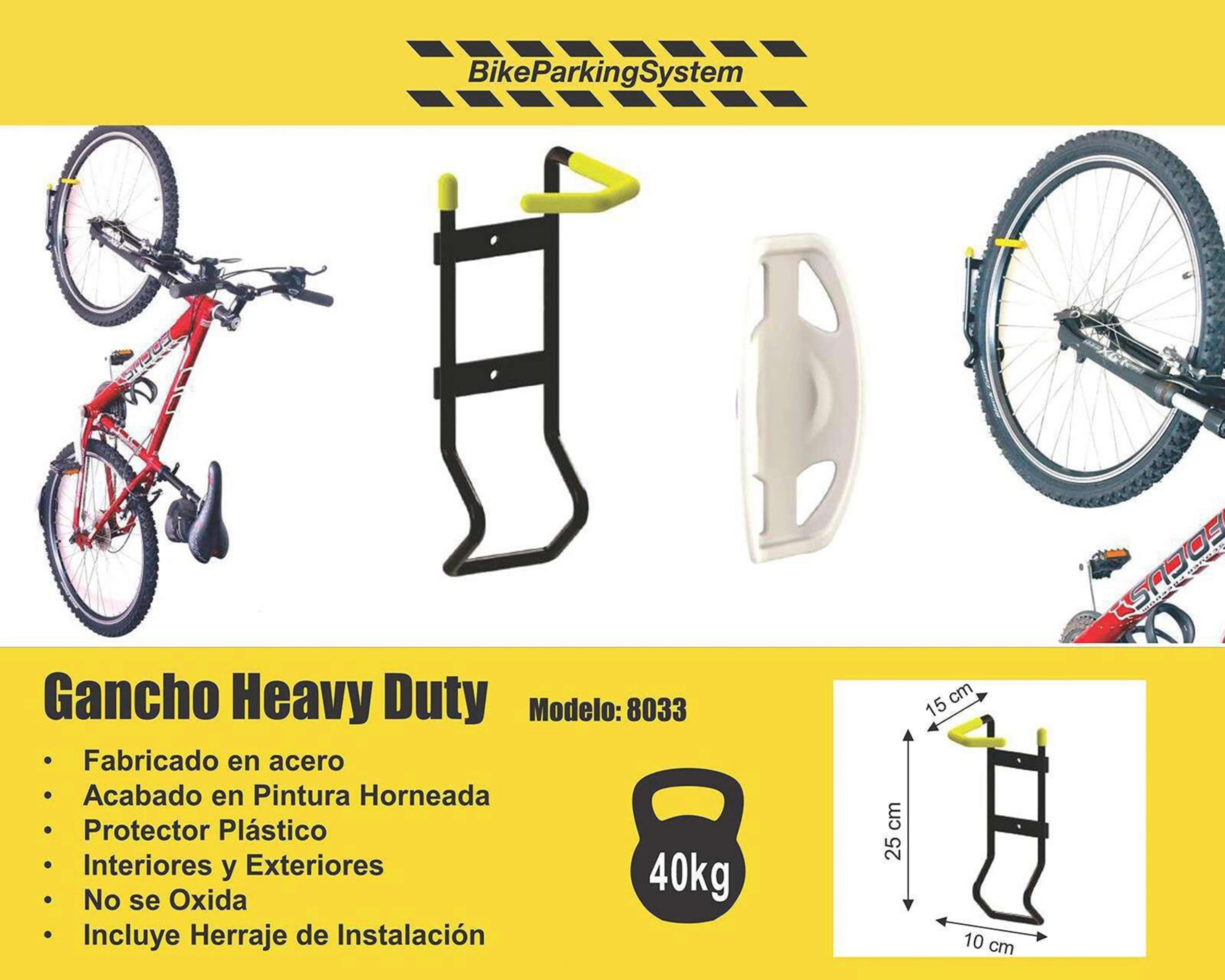 Foto 2 | Gancho de Pared para Bicicleta BKPS 8033GHD