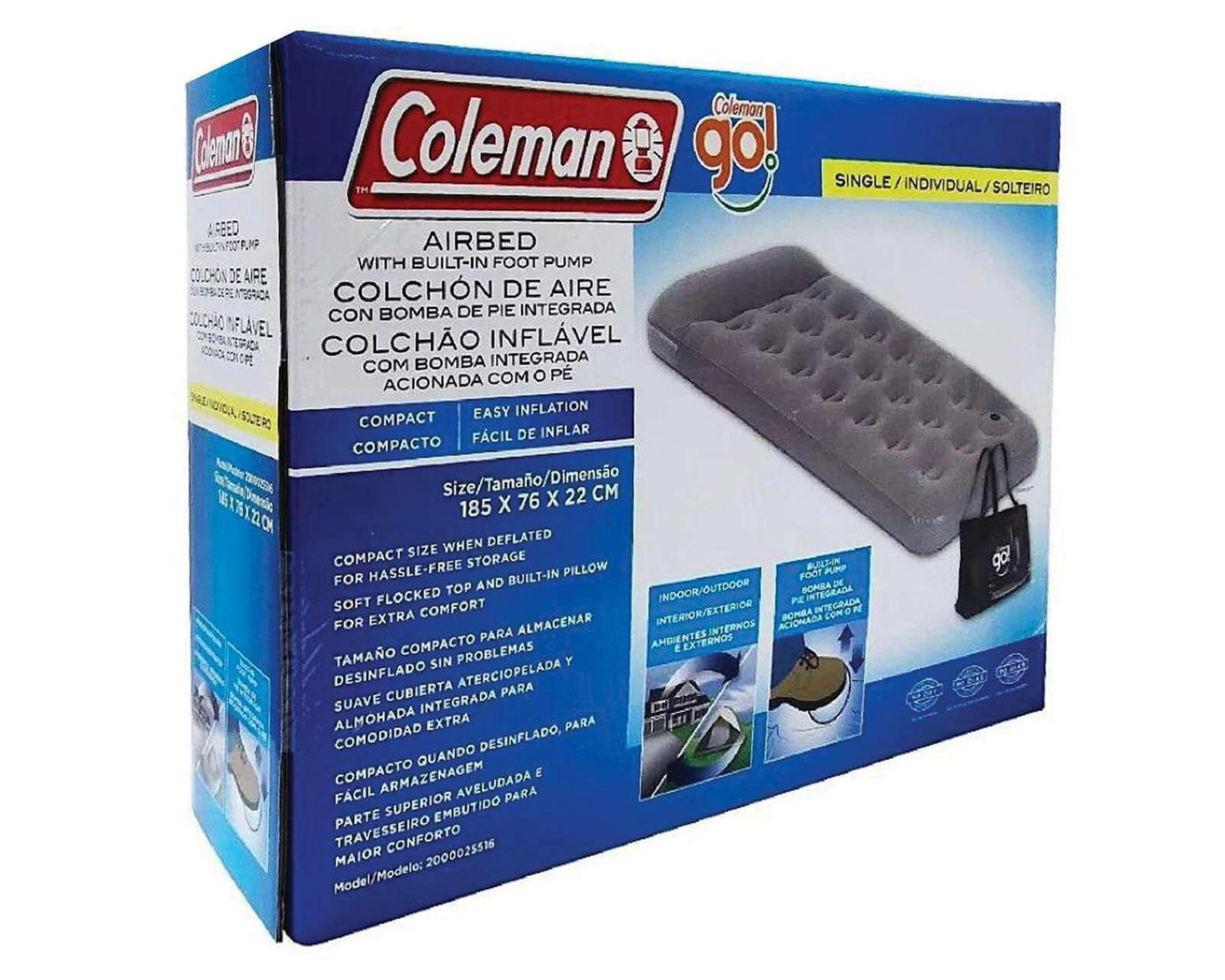 Foto 5 | Colchón inflable Coleman Individual