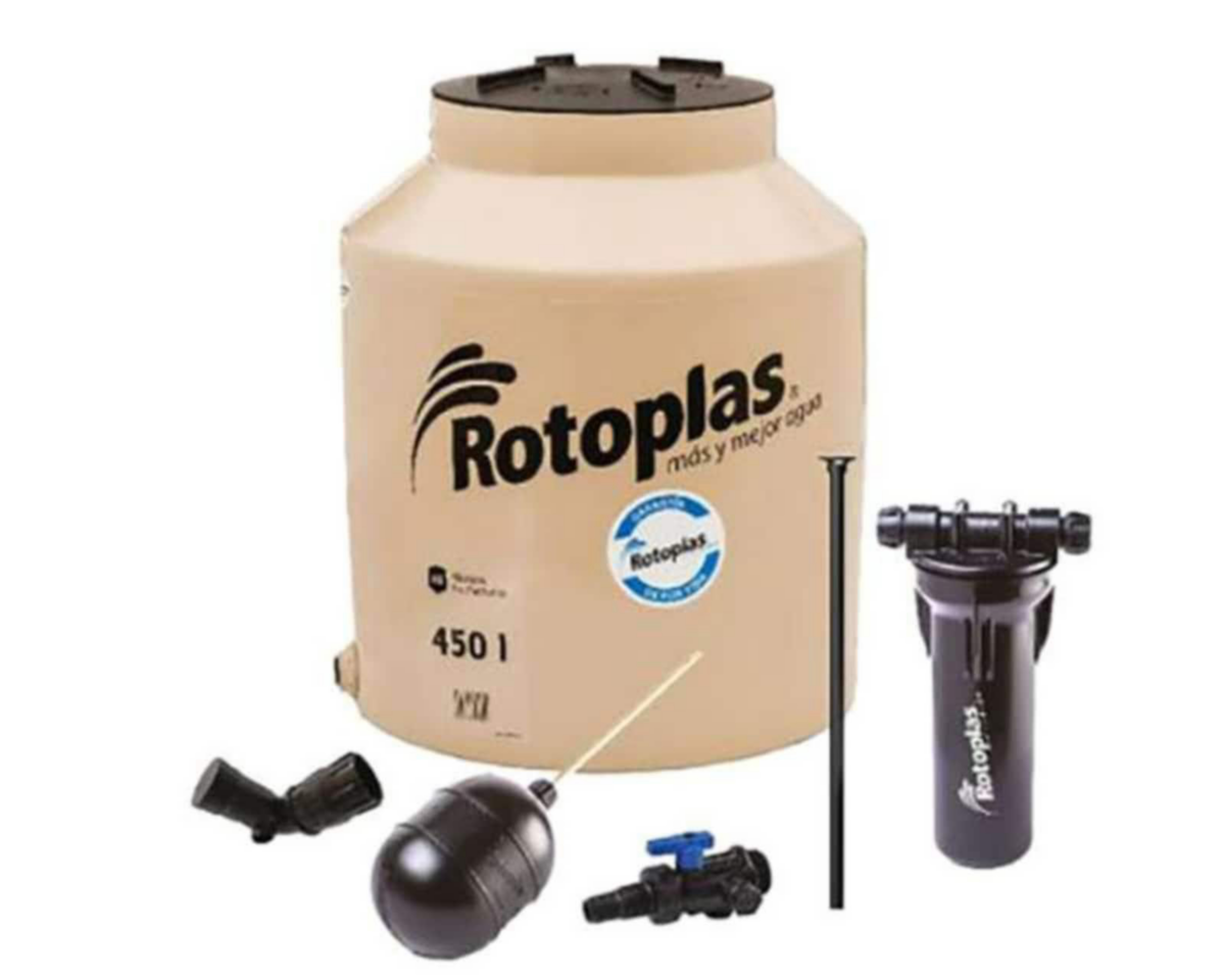 Foto 2 pulgar | Tinaco Rotoplas Tricapa 450 L