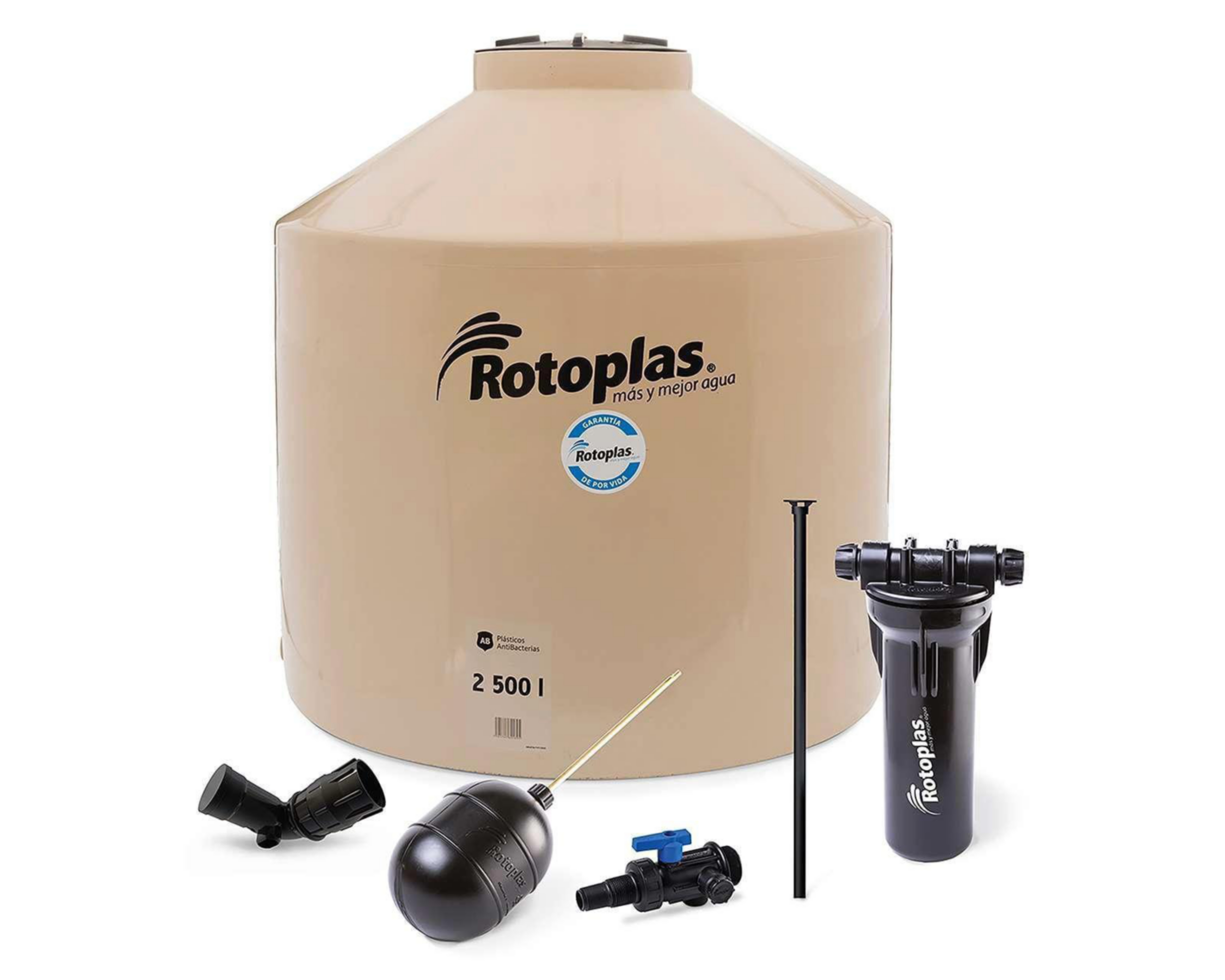 Tinaco Rotoplas Tricapa 2500 L