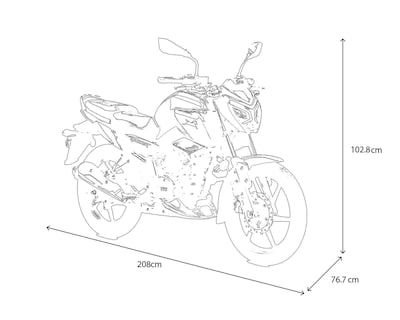 Foto 7 | Motocicleta TVS Stryker 125 cc 2023