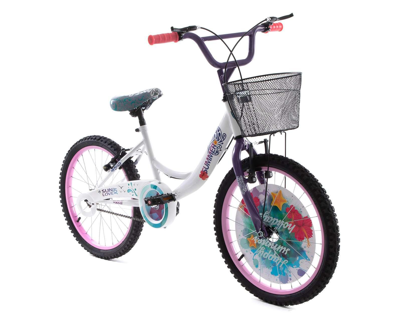 Bicicleta Infantil Veloci Summer 20" Blanca