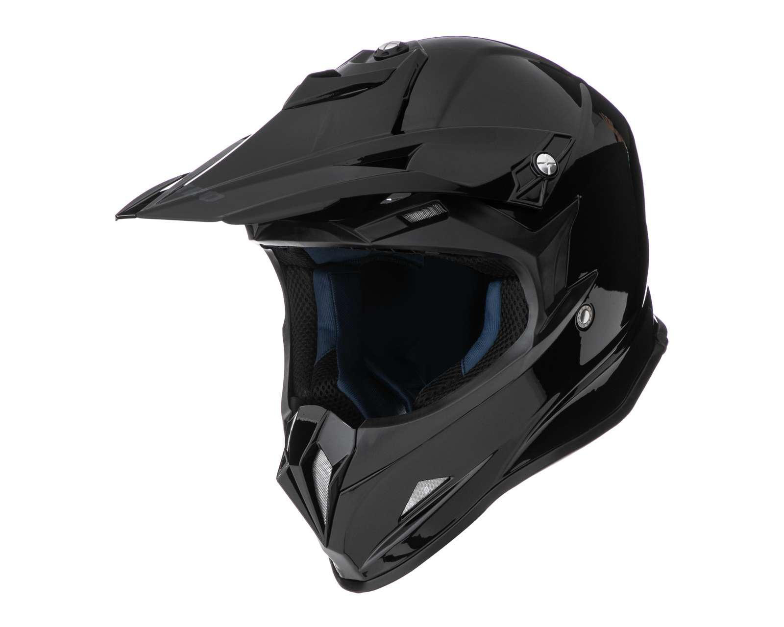 Casco para Motociclista Shiro Grande Negro