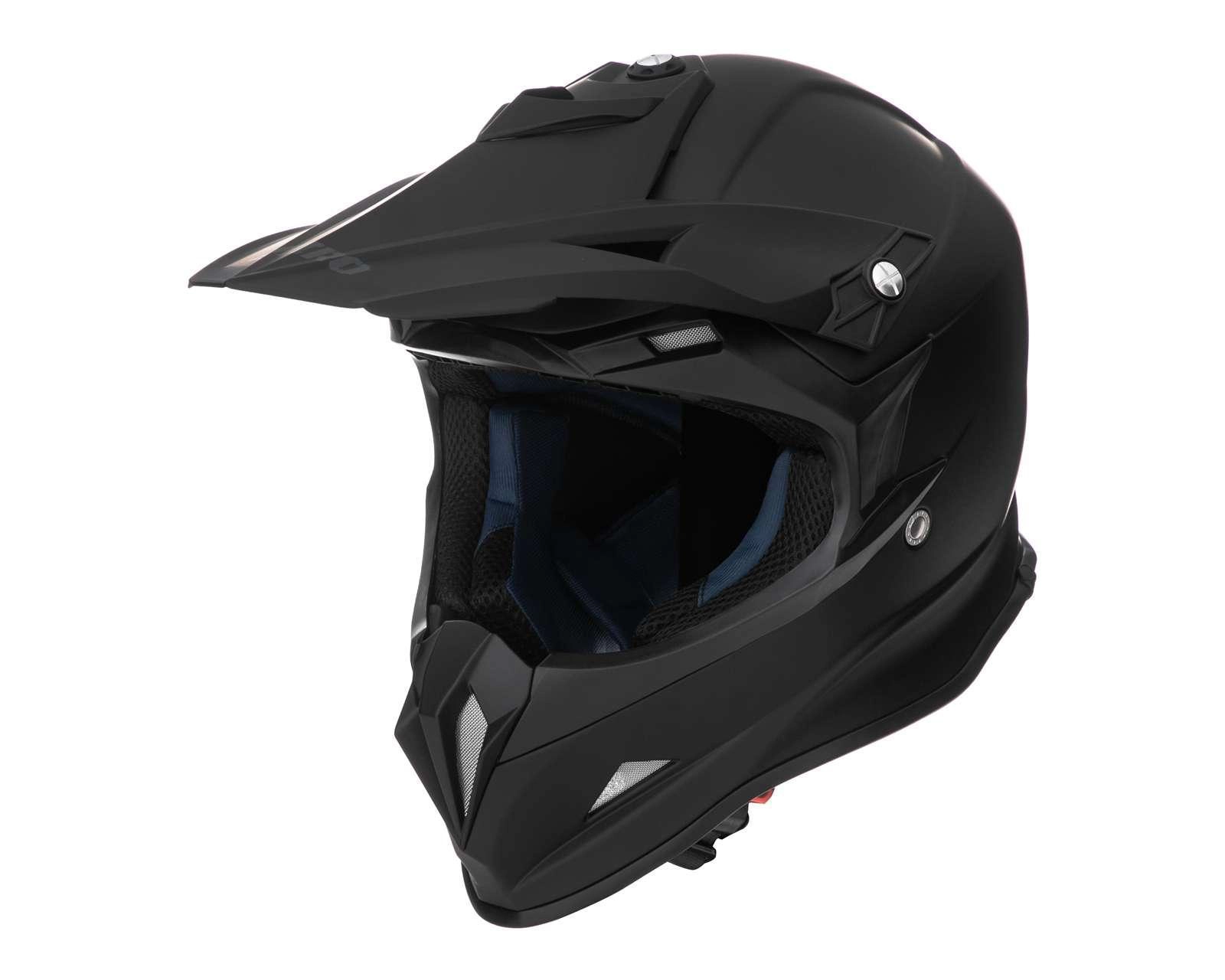 Casco para Motociclista Shiro Grande Negro