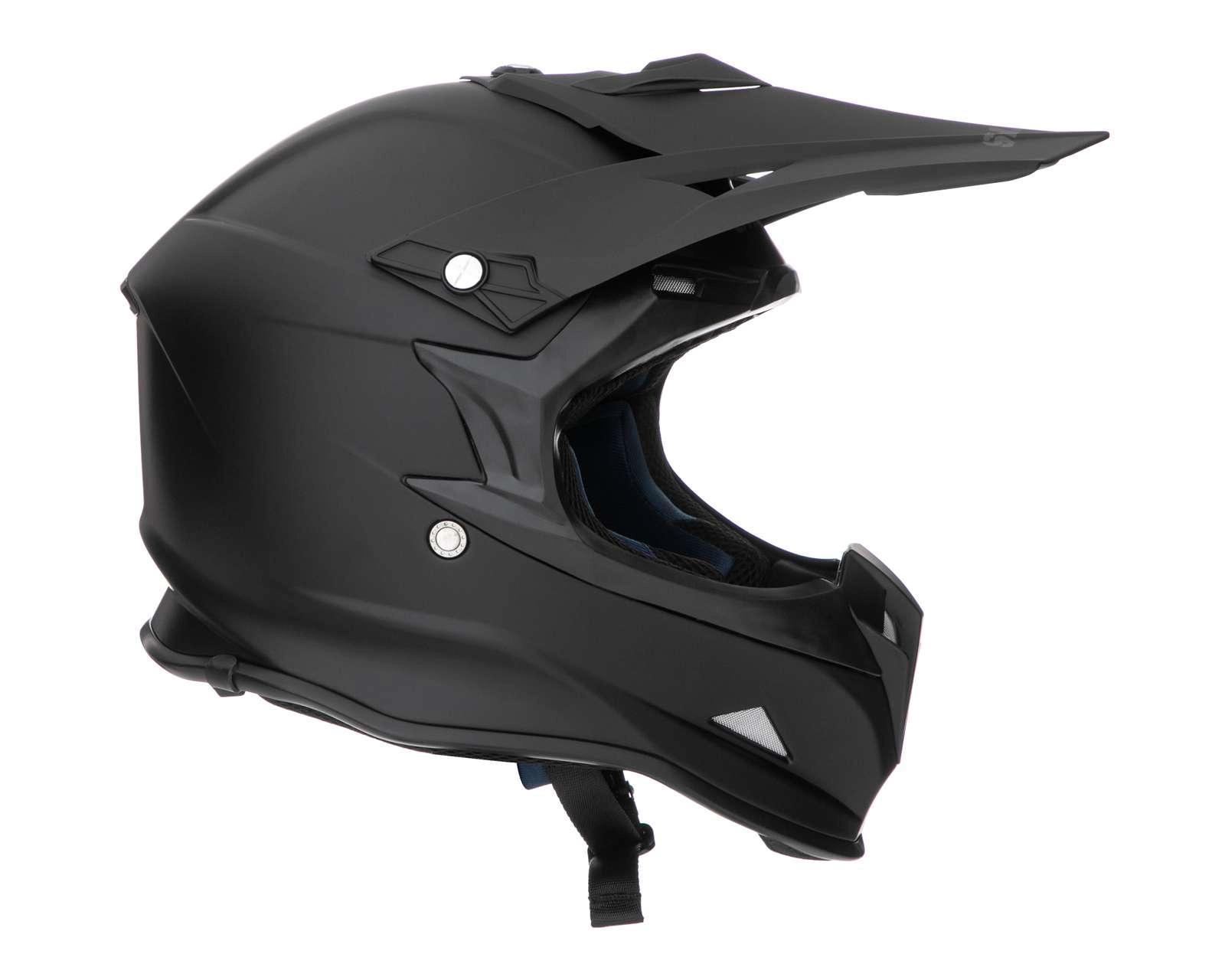 Foto 6 pulgar | Casco para Motociclista Shiro Extragrande Negro