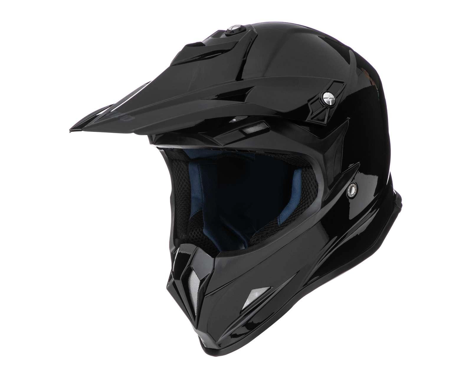 Casco para Motociclista Shiro Extragrande Negro