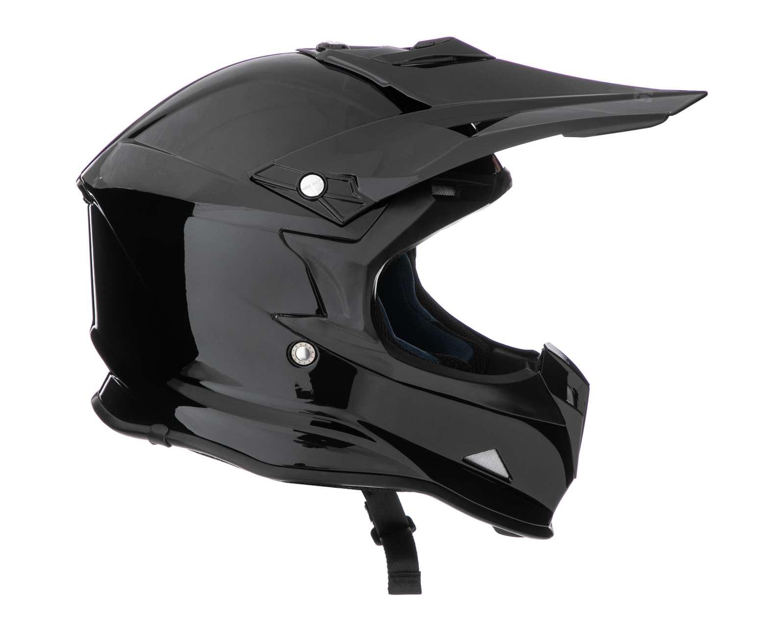 Foto 6 pulgar | Casco para Motociclista Shiro Extragrande Negro