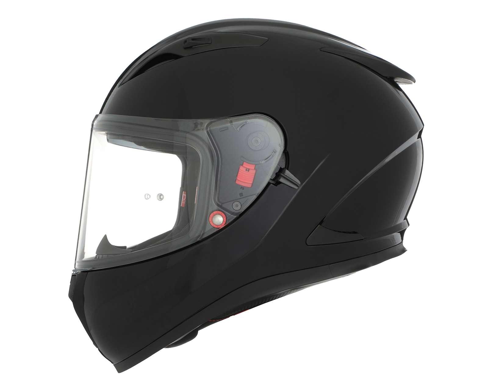 Foto 2 | Casco para Motociclista Shiro Grande Negro